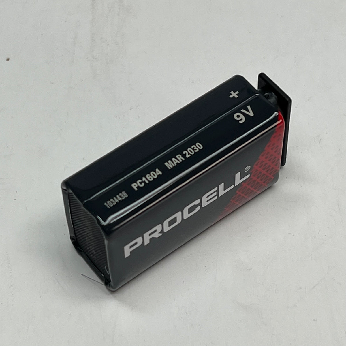 DURACELL (12 PACK) Procell Alkaline Battery Specifications 9V 565 mAh PC1604