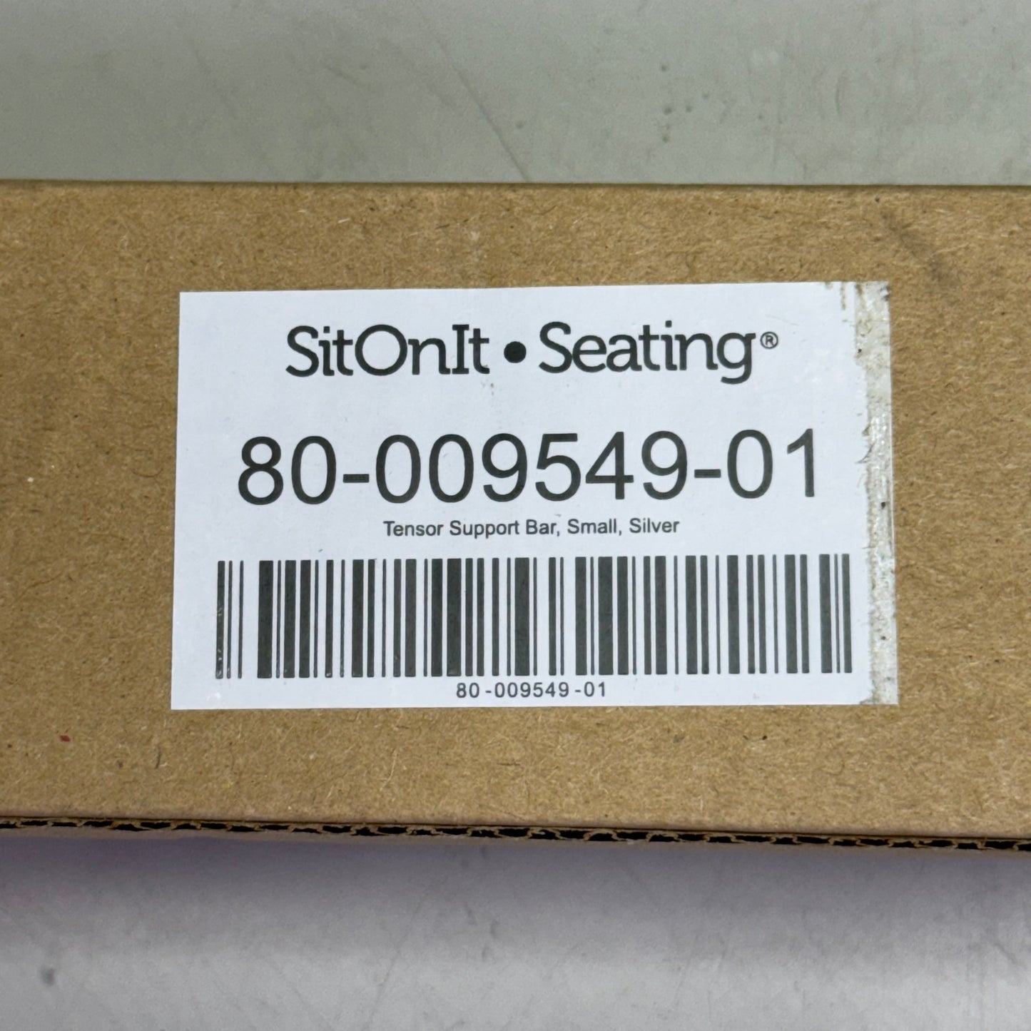 SITONIT SEATING Tensor Support Bar Sz 43" L x 1.5" W, Grey 80-009549-01