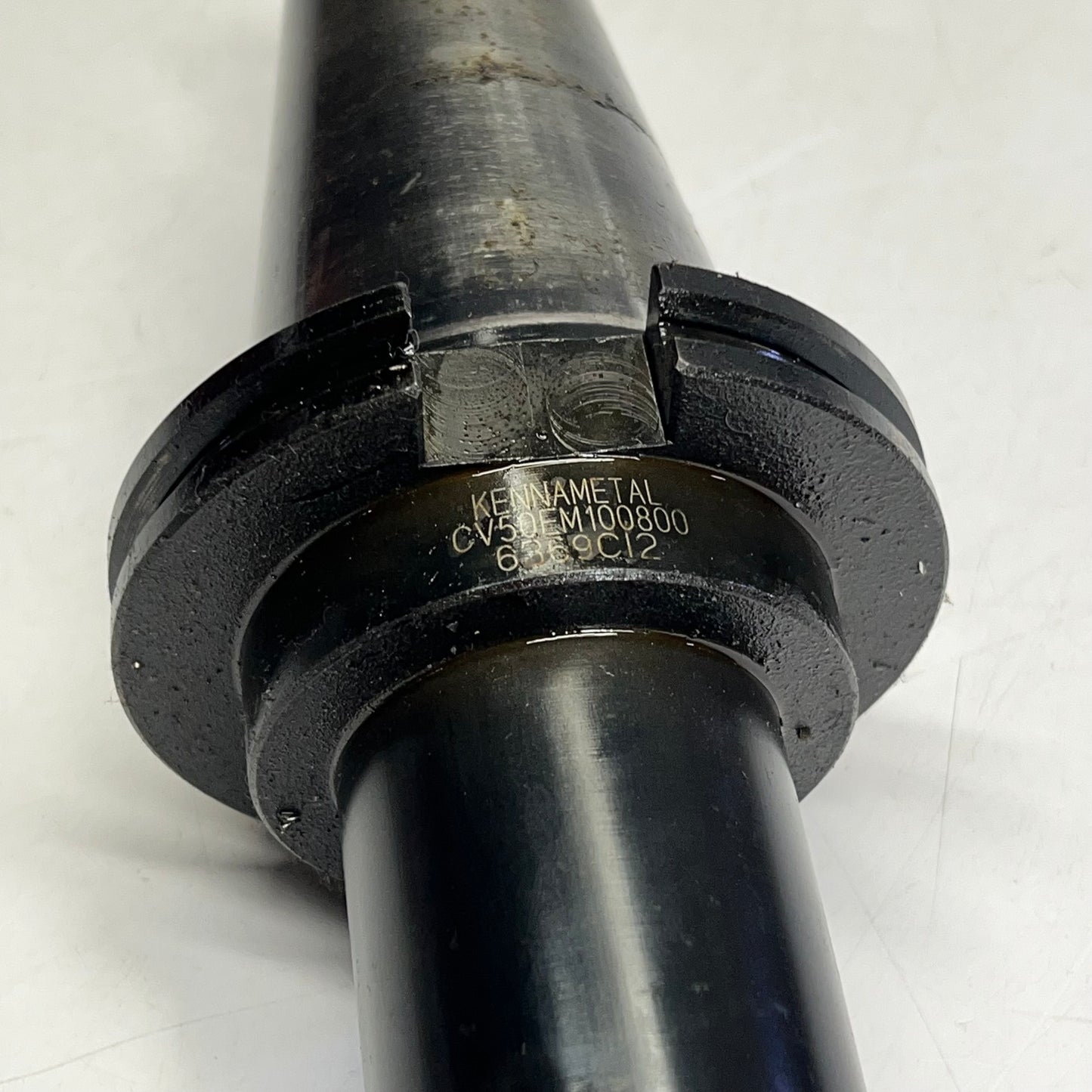 KENNAMETAL Tool Holder W/ Attachment for Cutting  ~ 1-3/4" CV50EM100800 (Used)