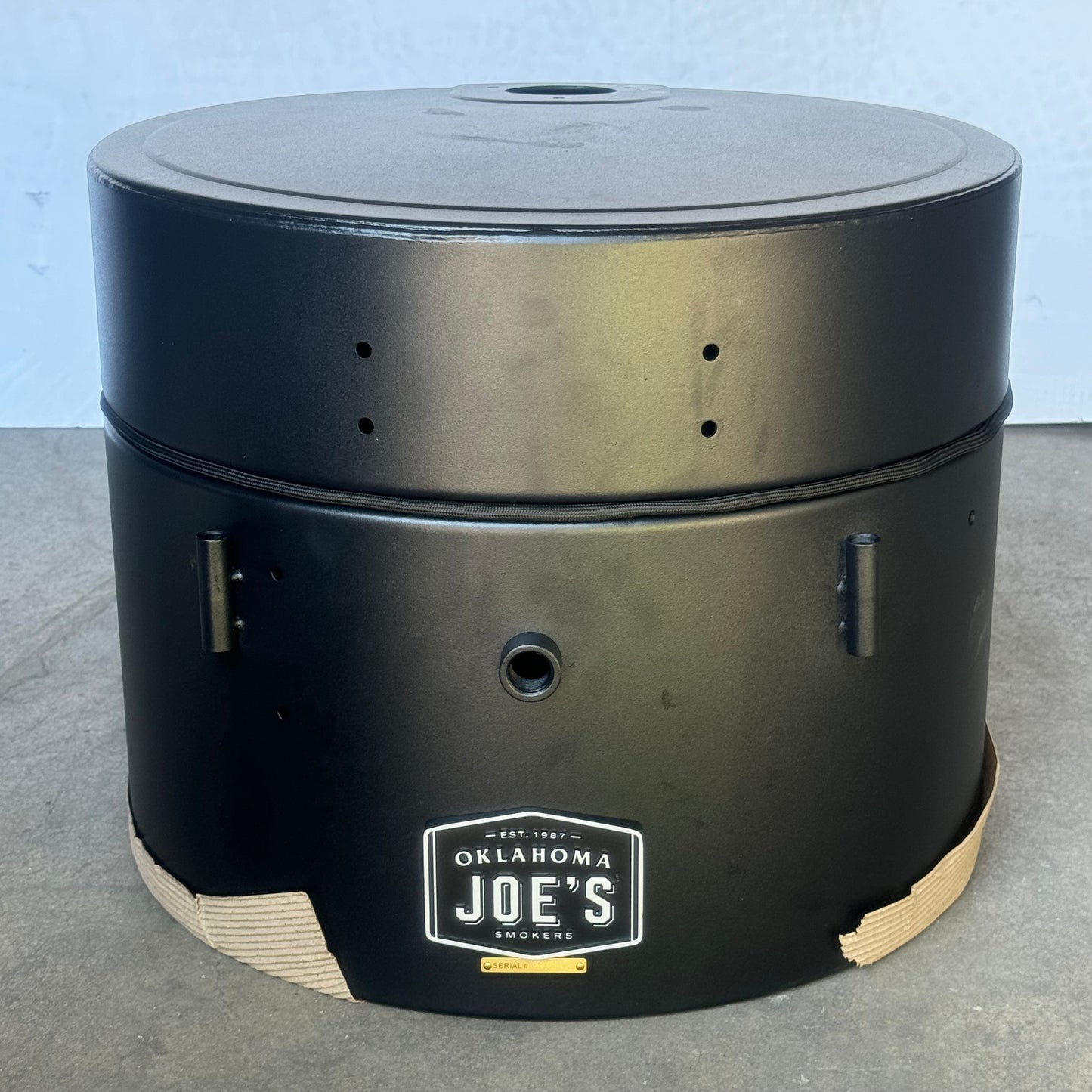 OKLAHOMA JOE’S BBQ Bronco Drum Smoker 25.4"Dx43.3"Hx30.3"W 19202089