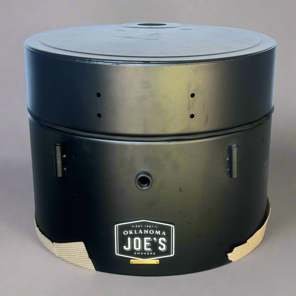 OKLAHOMA JOE’S BBQ Bronco Drum Smoker 25.4"Dx43.3"Hx30.3"W 19202089