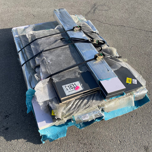 ZA@ Pallet of MIXED Disassembled Table Dark Grey (AS-IS)