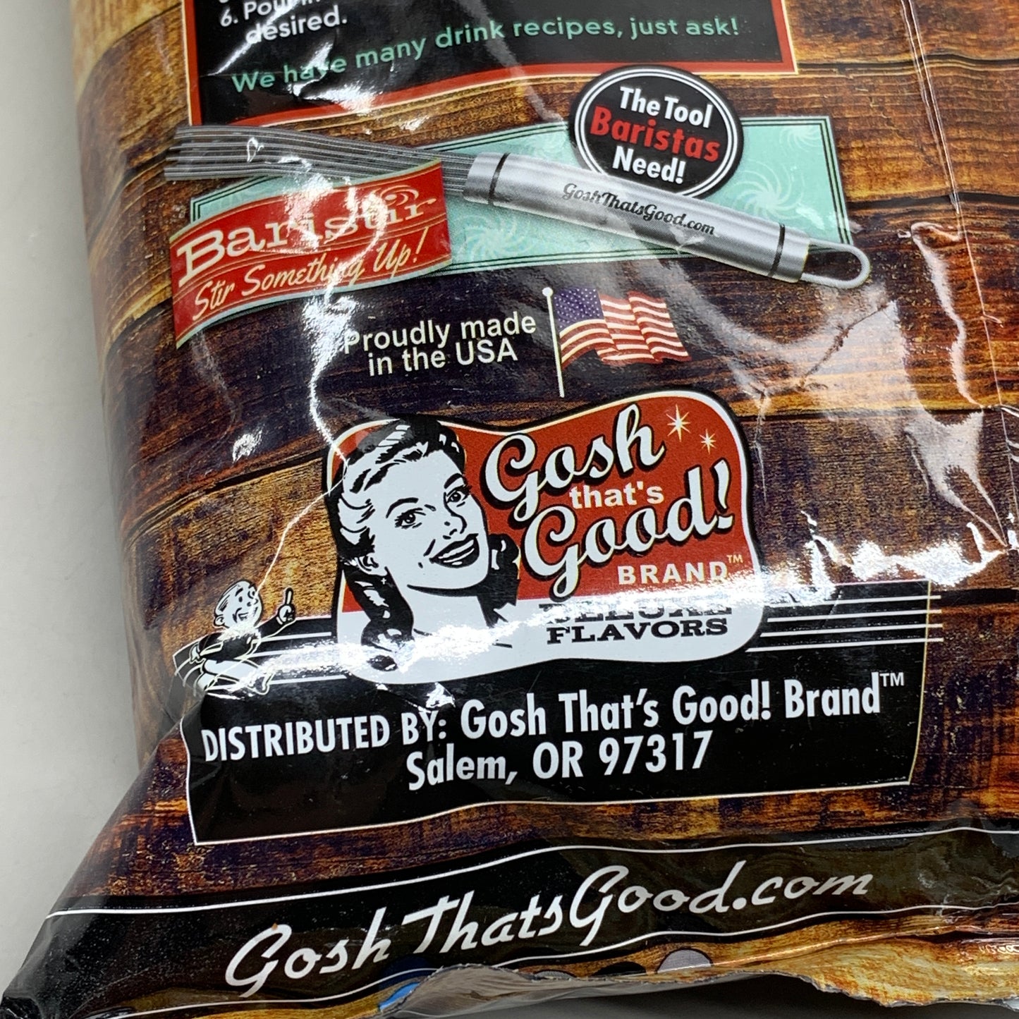 GOSH THATS GOOD (2 PACKS) Deluxe Flavors White Chocolate Flavor Sugar Free 2 lbs