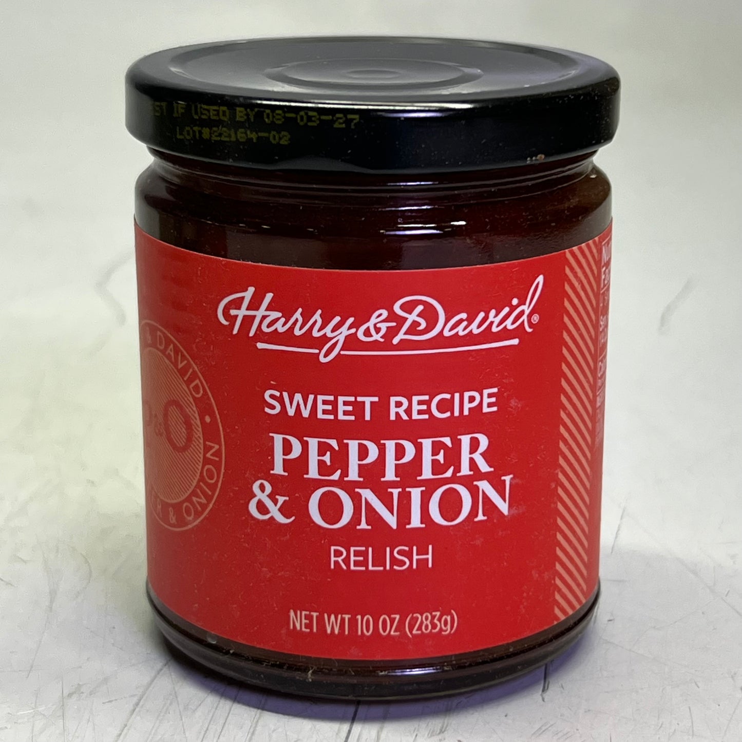 ZA@ HARRY & DAVID (4 PACK) Pepper & Onion Relish 2Lbs / 7 oz D