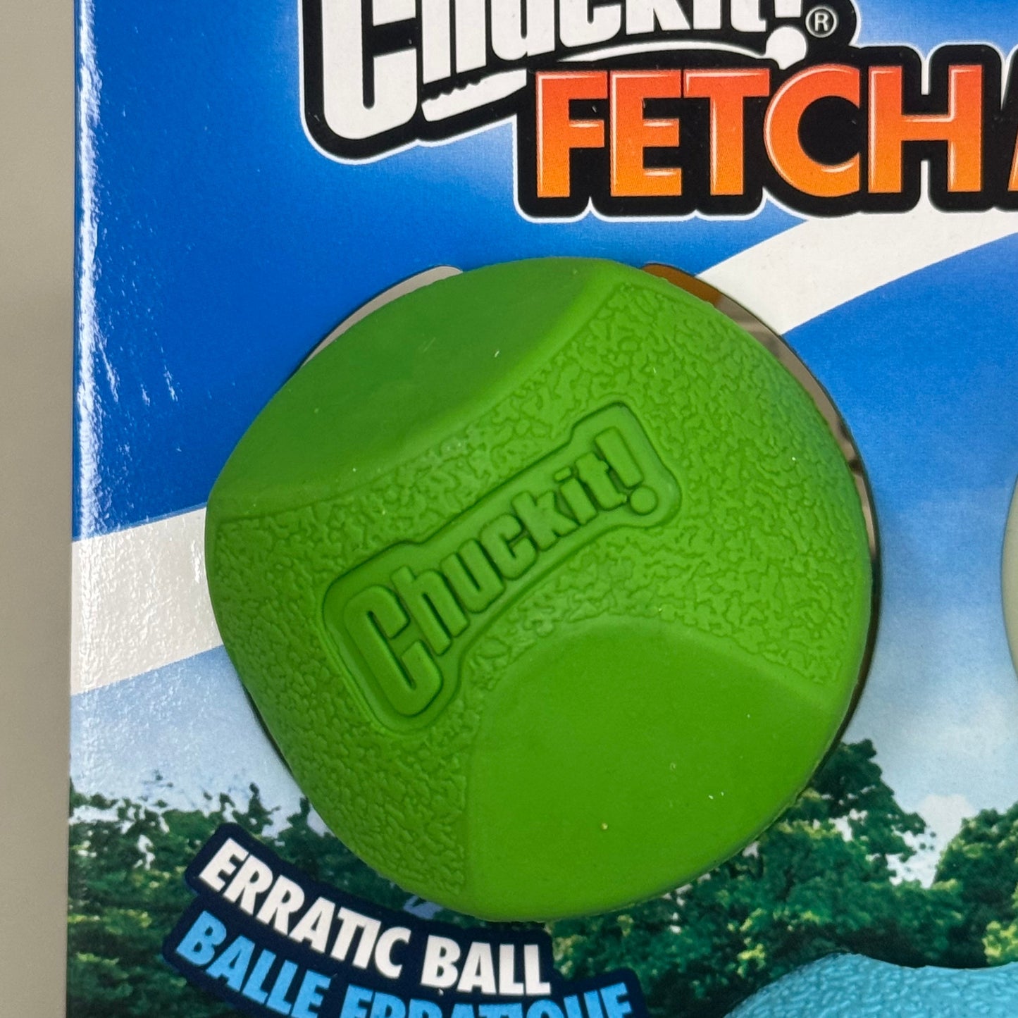 ZA@ CHUCKIT! Fetch Medley For Small Dogs Pack of 3 Balls Blue, Green, Glow HKDH23205B A