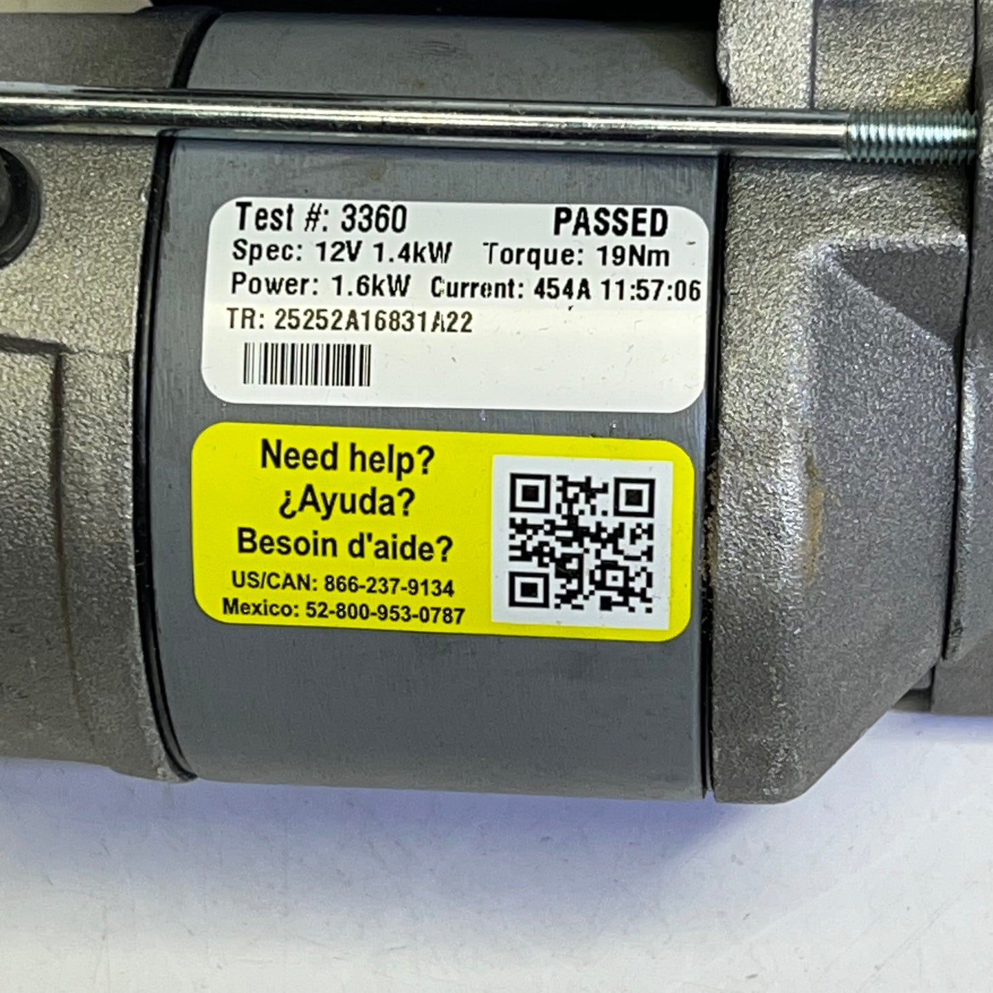 NAPA Remanufactured Clockwise Starters For Toyota Models Vehicles 2446047