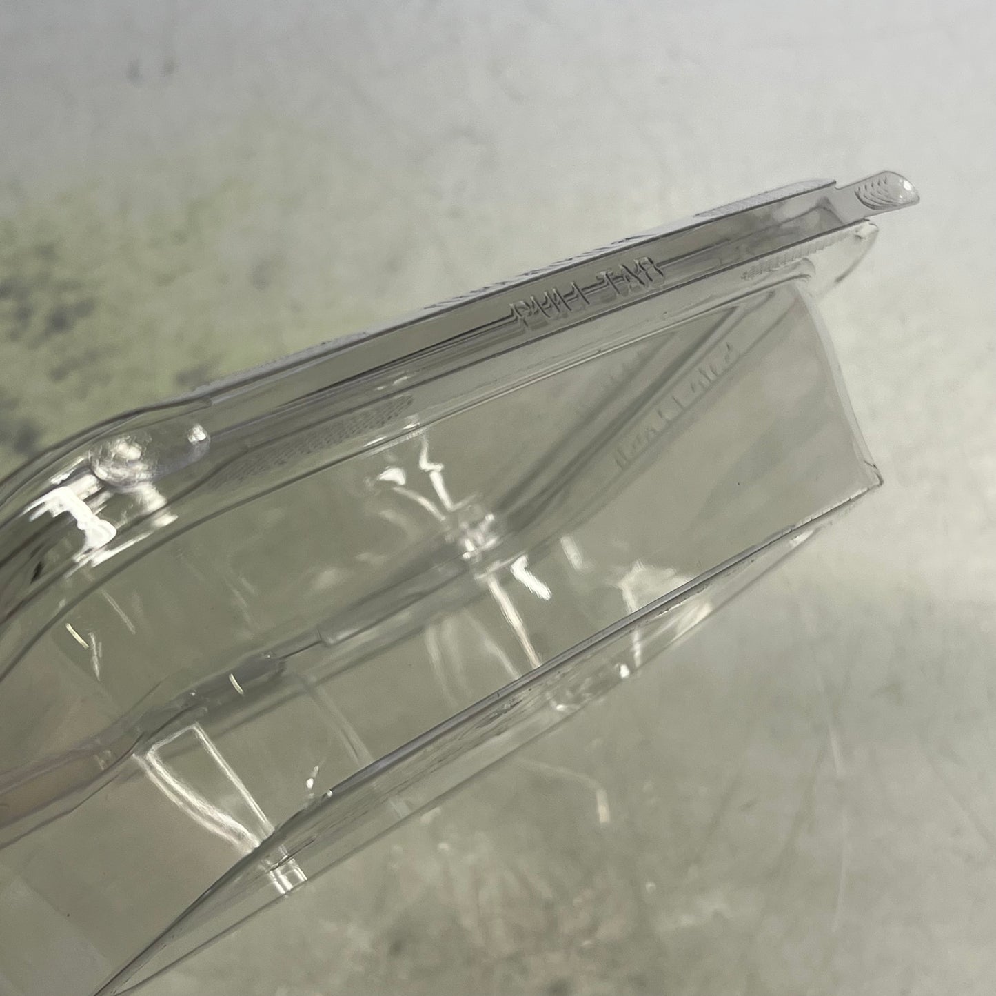 ZA@ INLINE PLASTICS  (200 CASE) Tamper Evident & Tamper Resistant Clamshell 20 oz Clear TS20