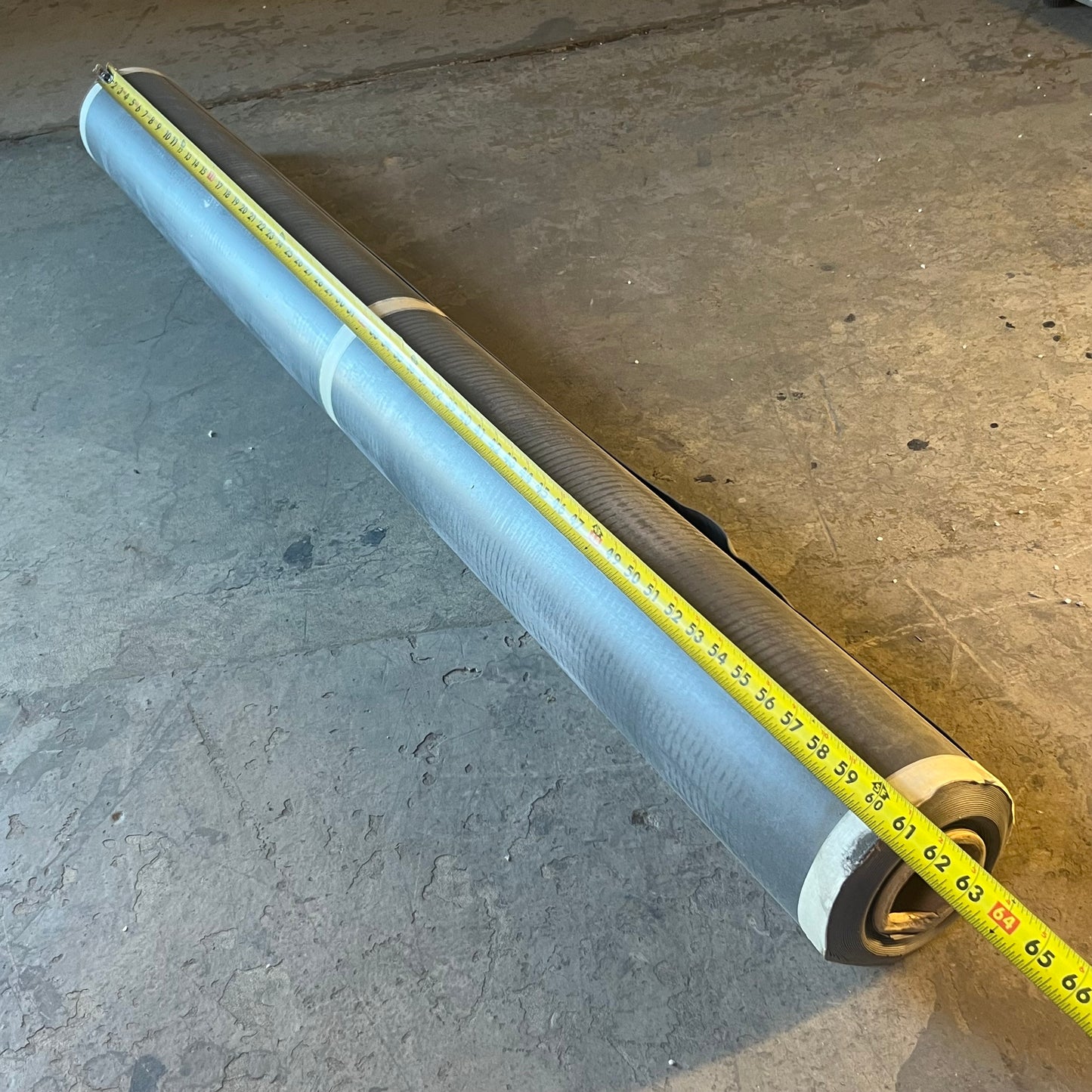 NOBLE Chloraloy Shower Pan Liner For Full Mortar Tile & Stone 5'x40' Grey 150