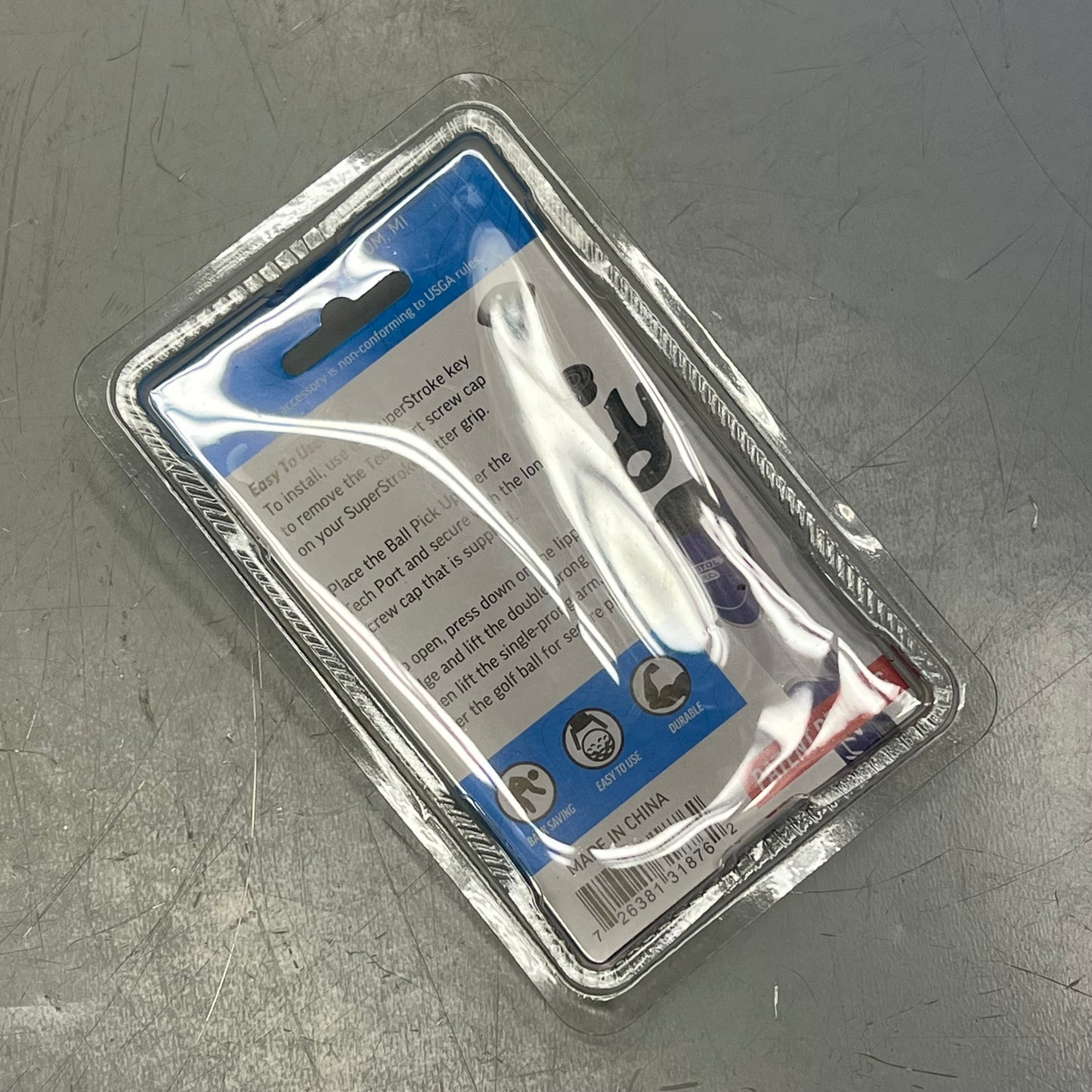 SUPER STROKE (2 PACK) Low Profile Ball Pick Up Attachment For Equipment