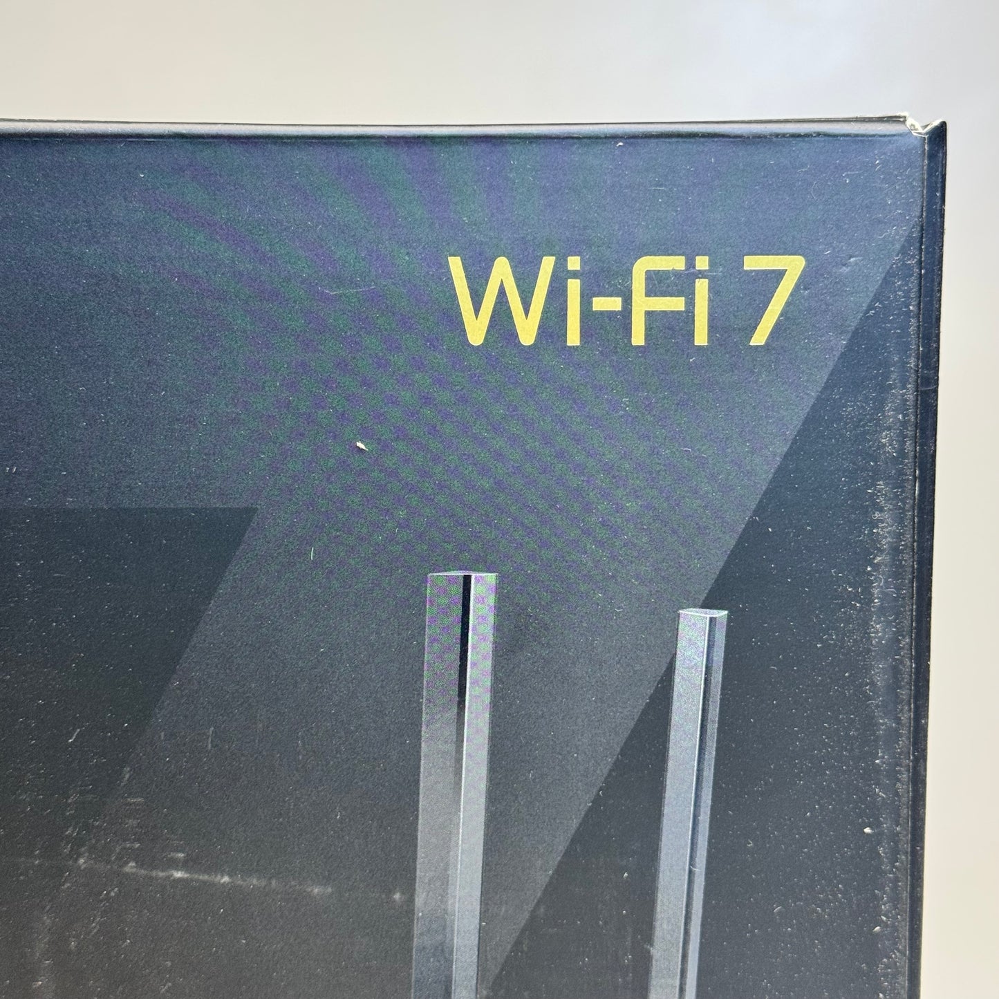 TP-LINK Dual-Band Wi-Fi 7 Router Size 10.5” L x 5.5” W Black BE3600