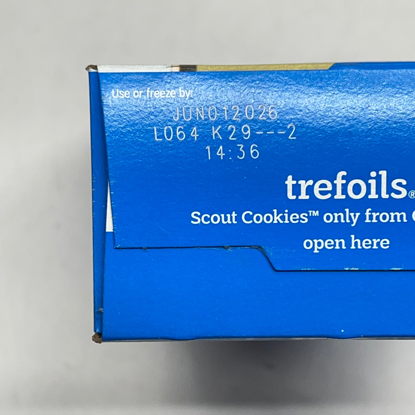 LITTLE BROWNIE BAKERS (2 PACK) Girl Scout Trefoils Cookies 9 Oz BB 06/26