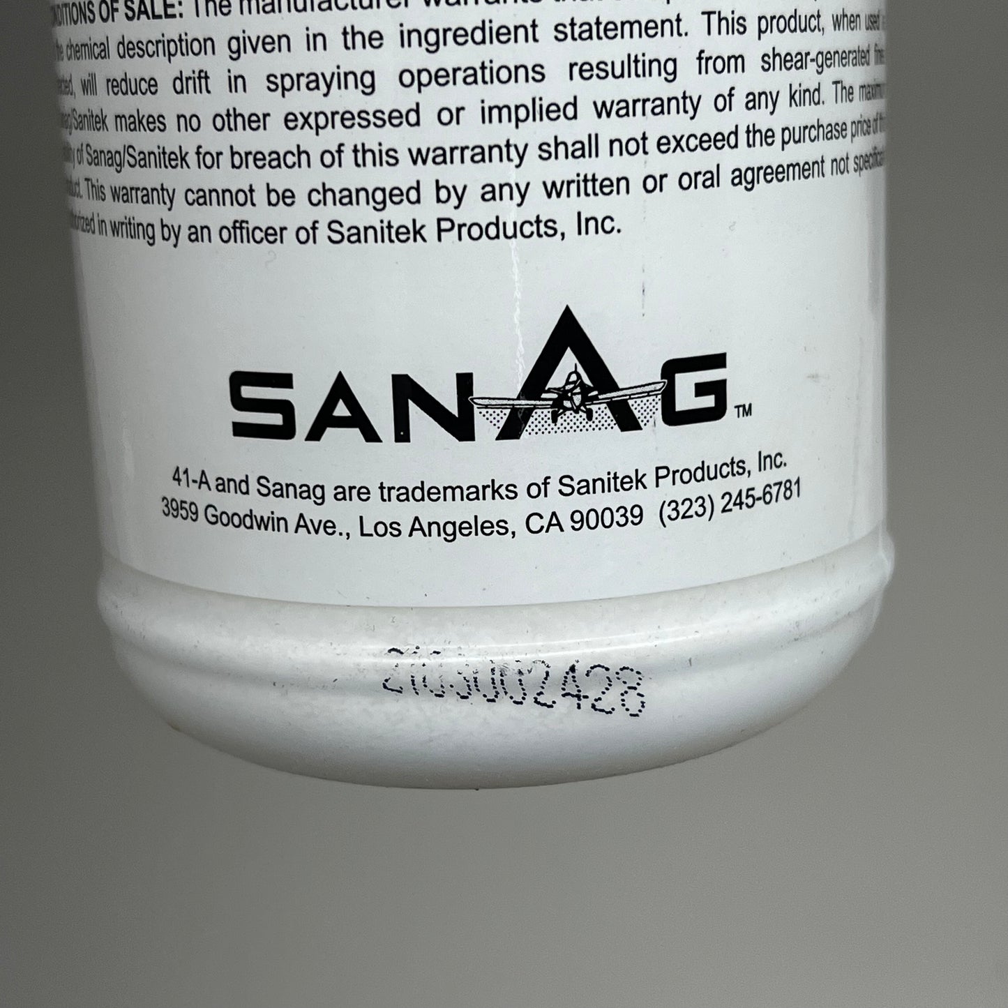 SANAG (2 PACK) 41-A Drift Retardant Dry-Soluble Granule Formula Additive 32oz