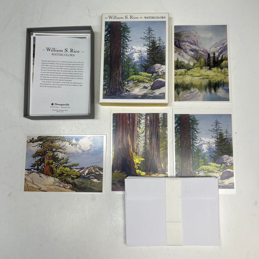POMEGRANTE (20 PACK) William S Rice Watercolors Notecards W/ Envelopes 4x6"