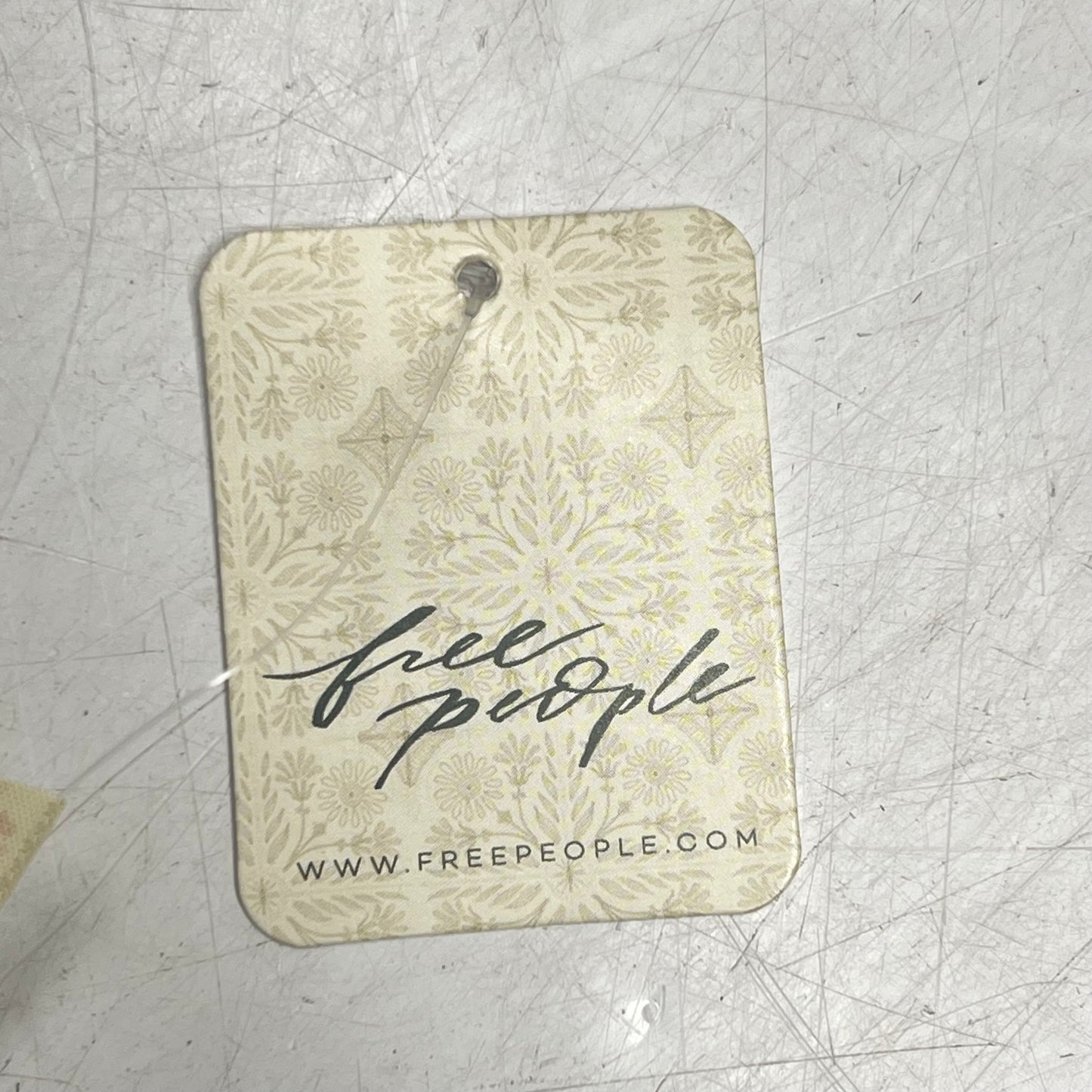 FREE PEOPLE Garden Wall Top Open Sides W/ Double Tie Closure Women's Sz XS Blue