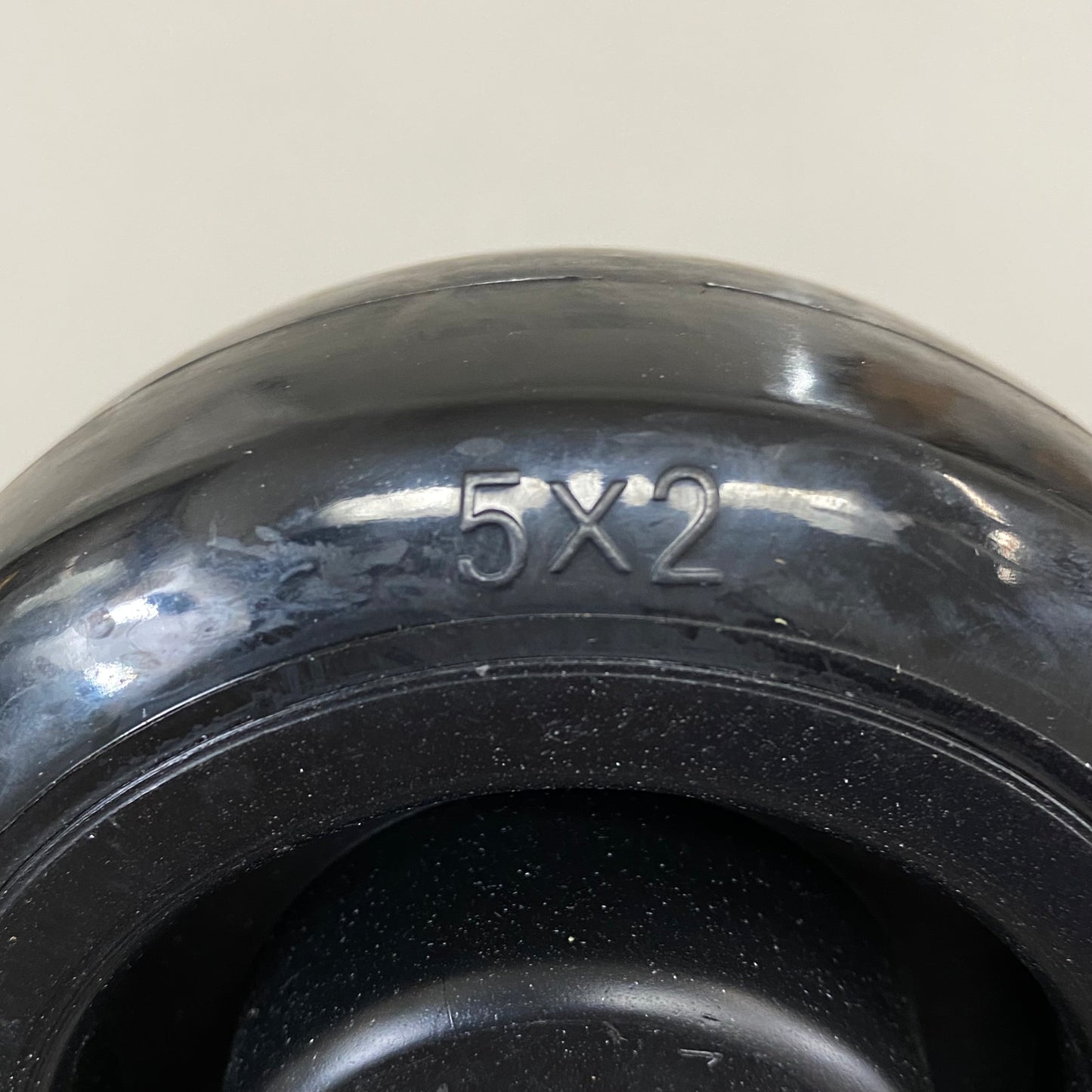 (2Pack) Caster Wheel Replacement Parts 5"x2" PP50JB84& Black