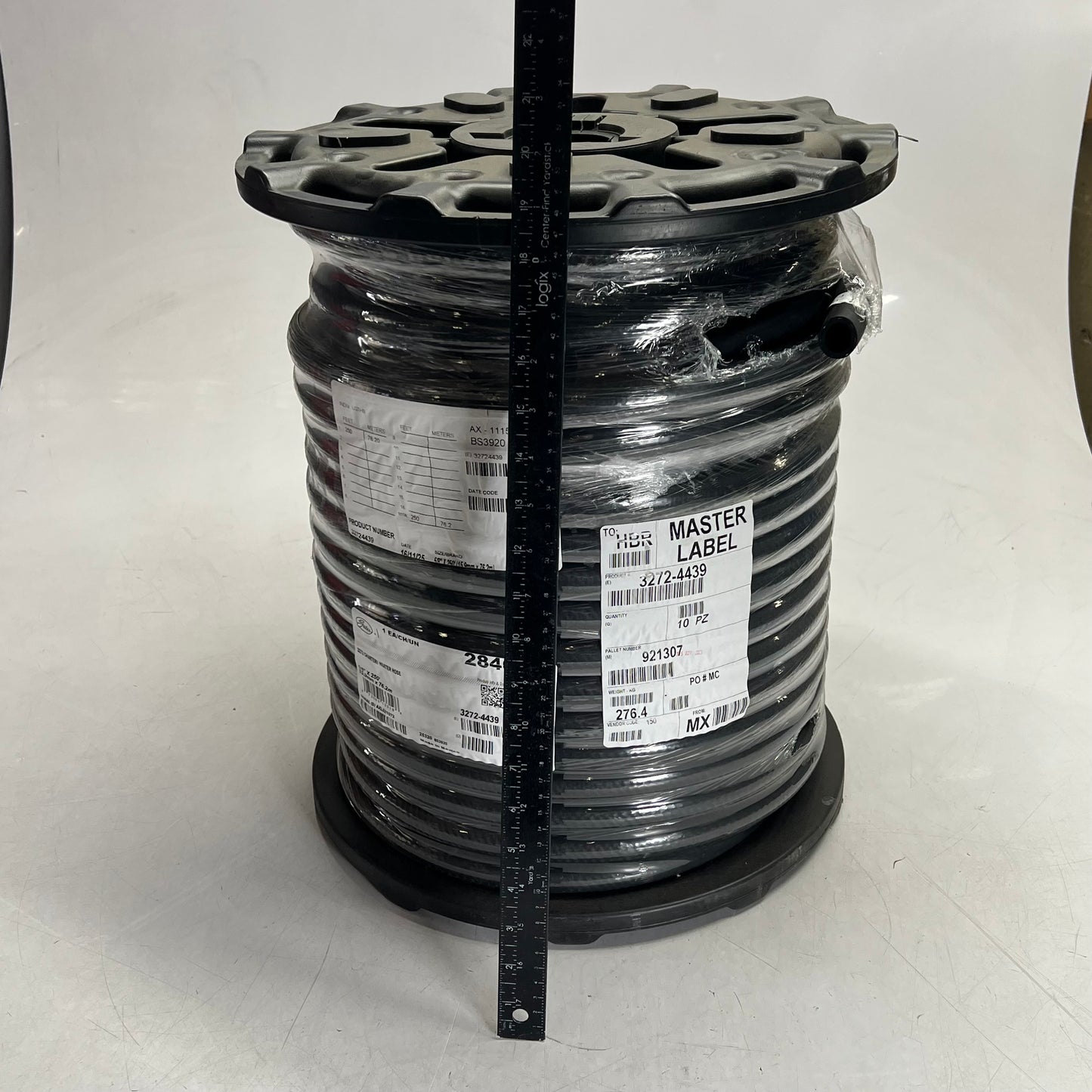 GATES Cheater Heater Hose -40°f To +257°f Temp Range 5/8" X 250' Black 3272