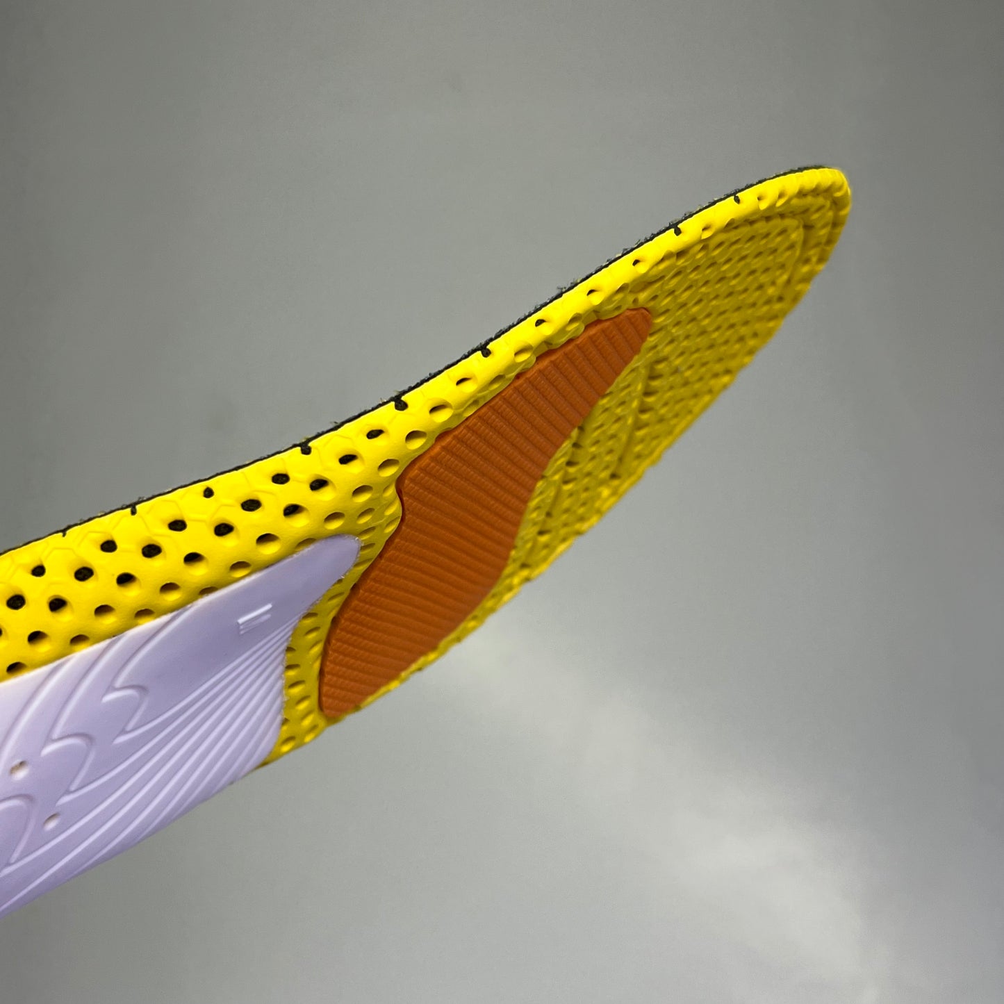 CURREX RunPro Comfort & Support Insole Mens Sz (M) 7-8.5 Black/Yellow 20123-18