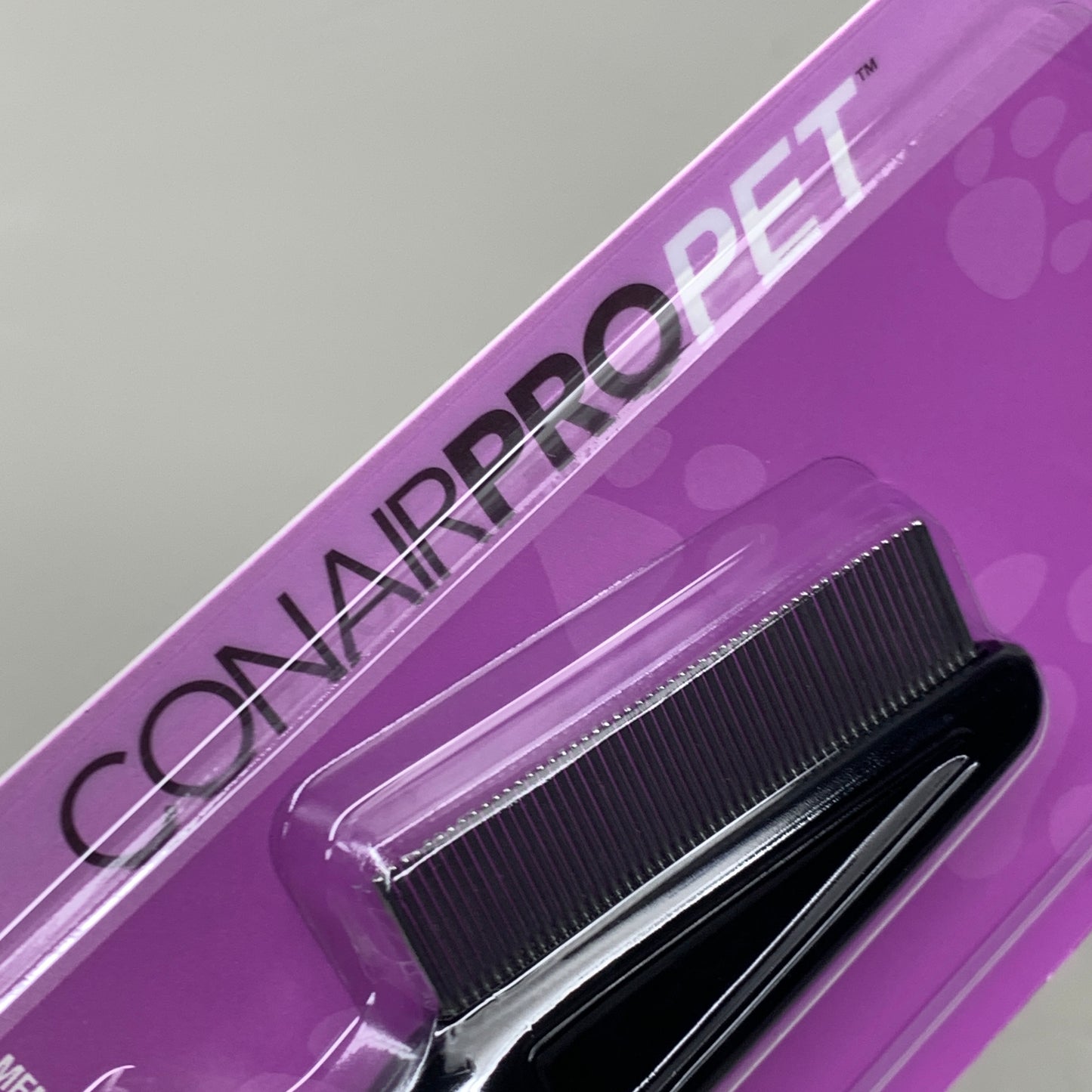 CONAIRPRO PET (2-PACK) Flea Comb Gel-Grip Handle 8" x 2" Green PGFFC-320B