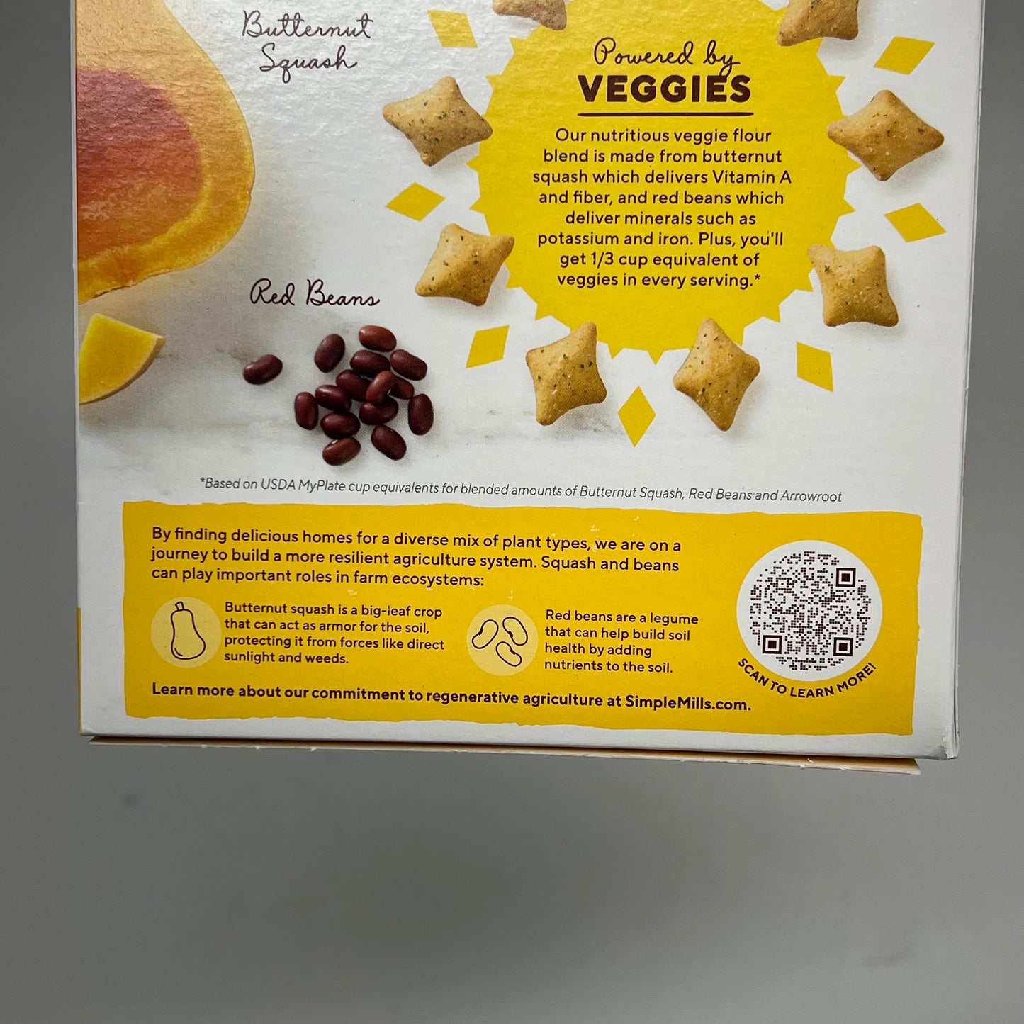 ZA@ SIMPLE MILLS (6 PACK) Pop Mmms Baked Snack Crackers Sour Cream & Onion 4oz 10/29/2026