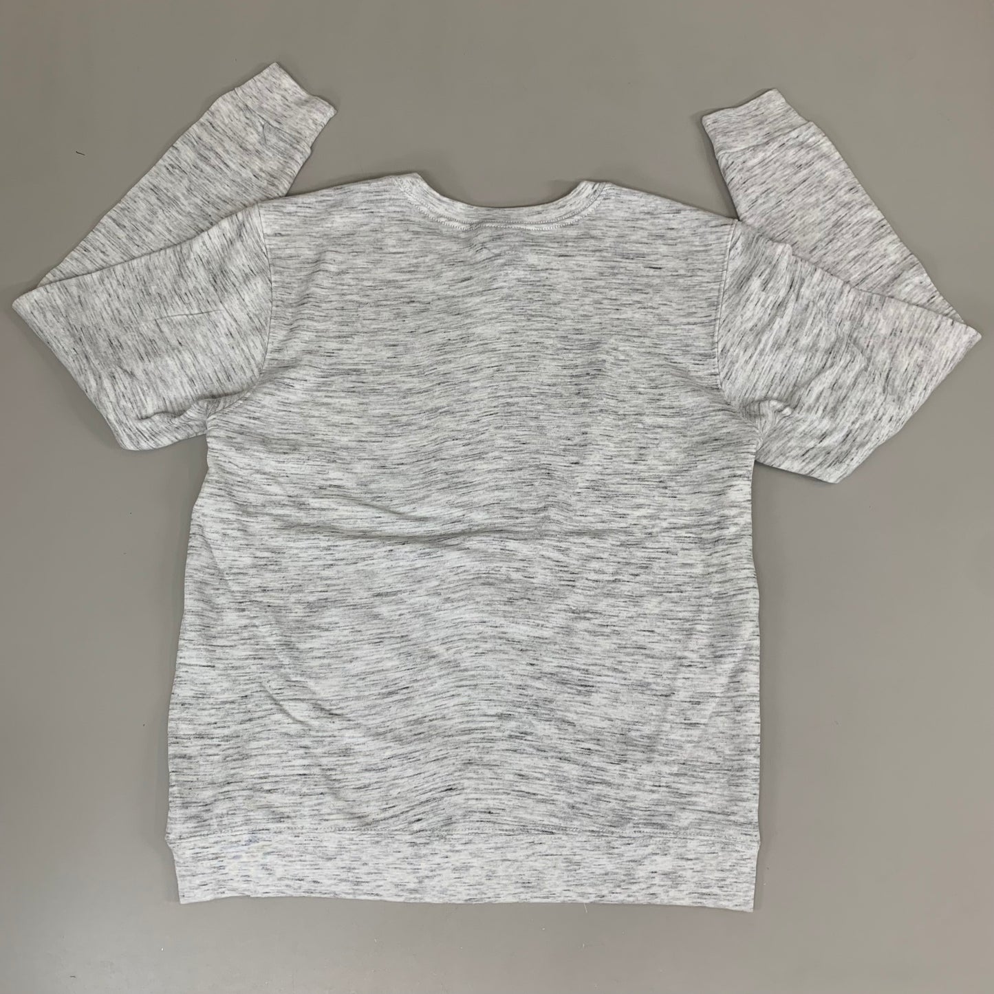 LONEROCK Helen Georgia Crew Sweatshirt Sz Large Grey/White