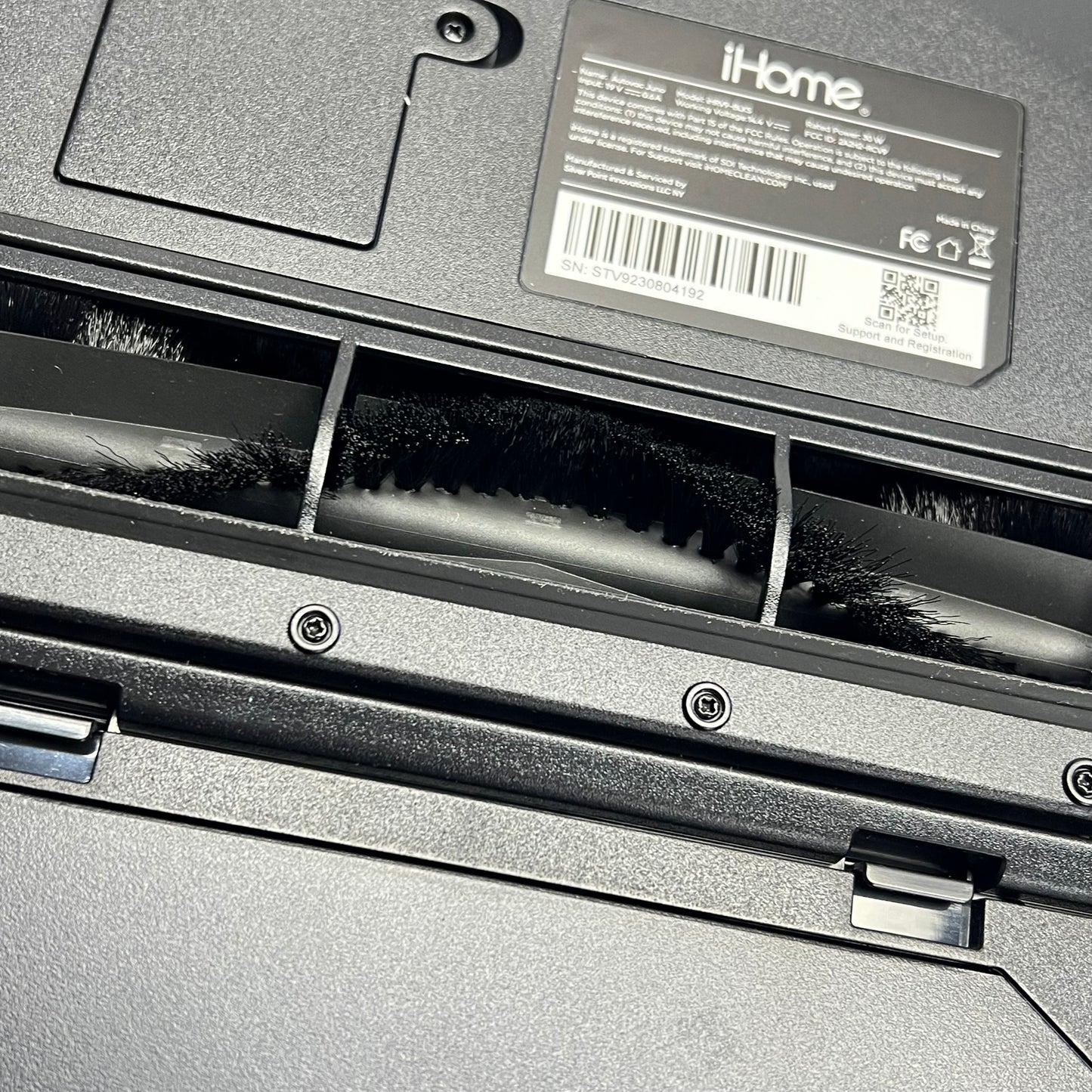 ZA@ IHOME Auto Vac Juno Robot Vacuum Mapping Technology Strong Suction IHRV9 (As-Is-Return)