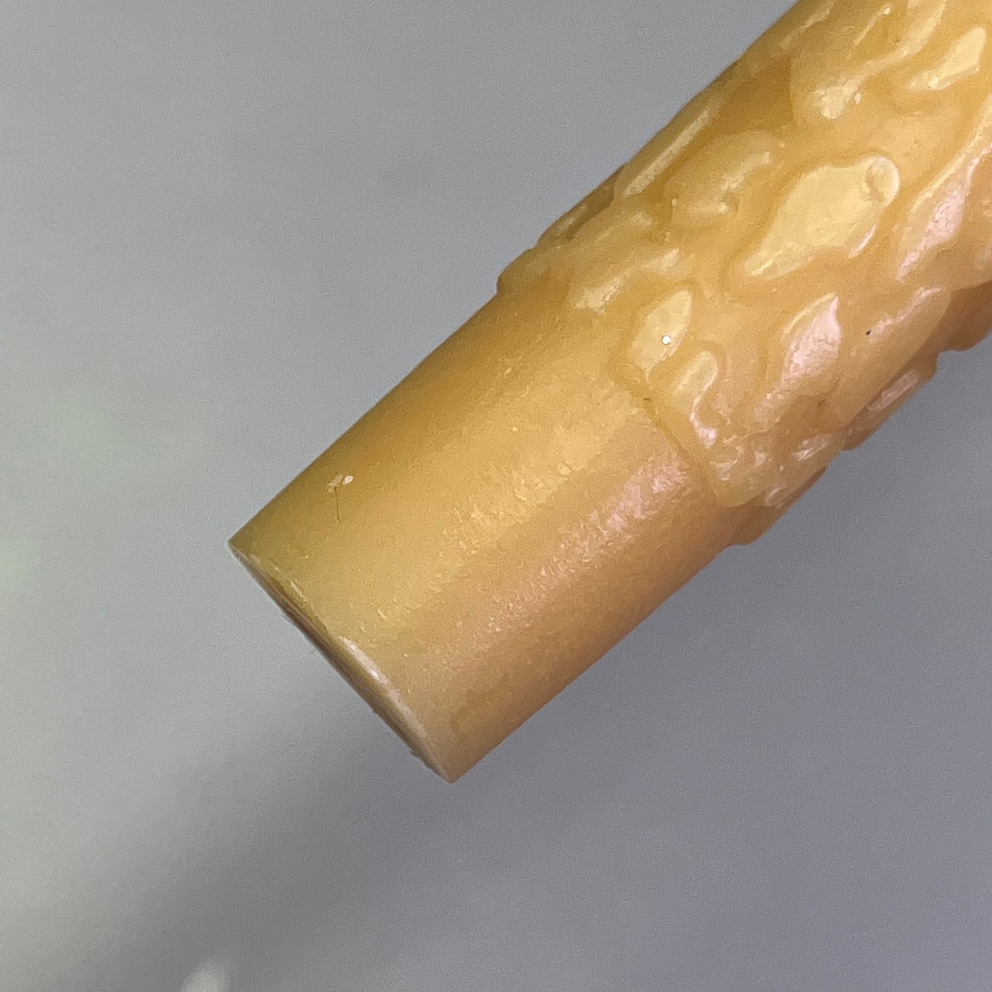 CREATIVE CO-OP (2 PACK) Leopard Print Taper Candles Unscented 10" Tan CD2231