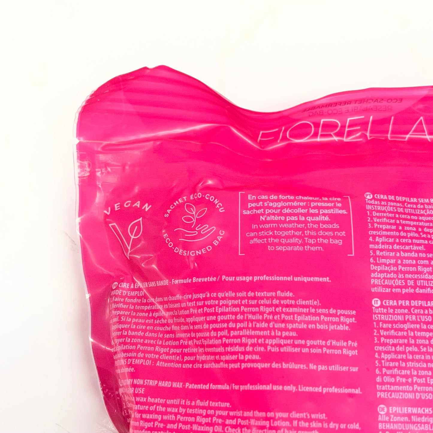 PERRON RIGOT Cireoil Fiorella Hard Wax Beads Peony Scent 800g Pink BB 12/27