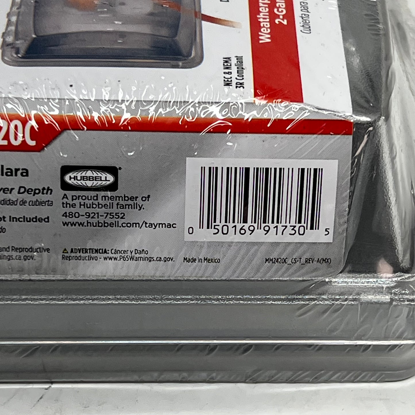 TAYMAC (2 PACK) 2-gang Weatherproof In-use Cover Extra Duty 2-3/4" Deep MM2420C