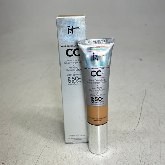 IT COSMETICS Cc+ Full-coverage Foundation w/ Spf 50+ 1.08oz Tan Warm BB 04/28