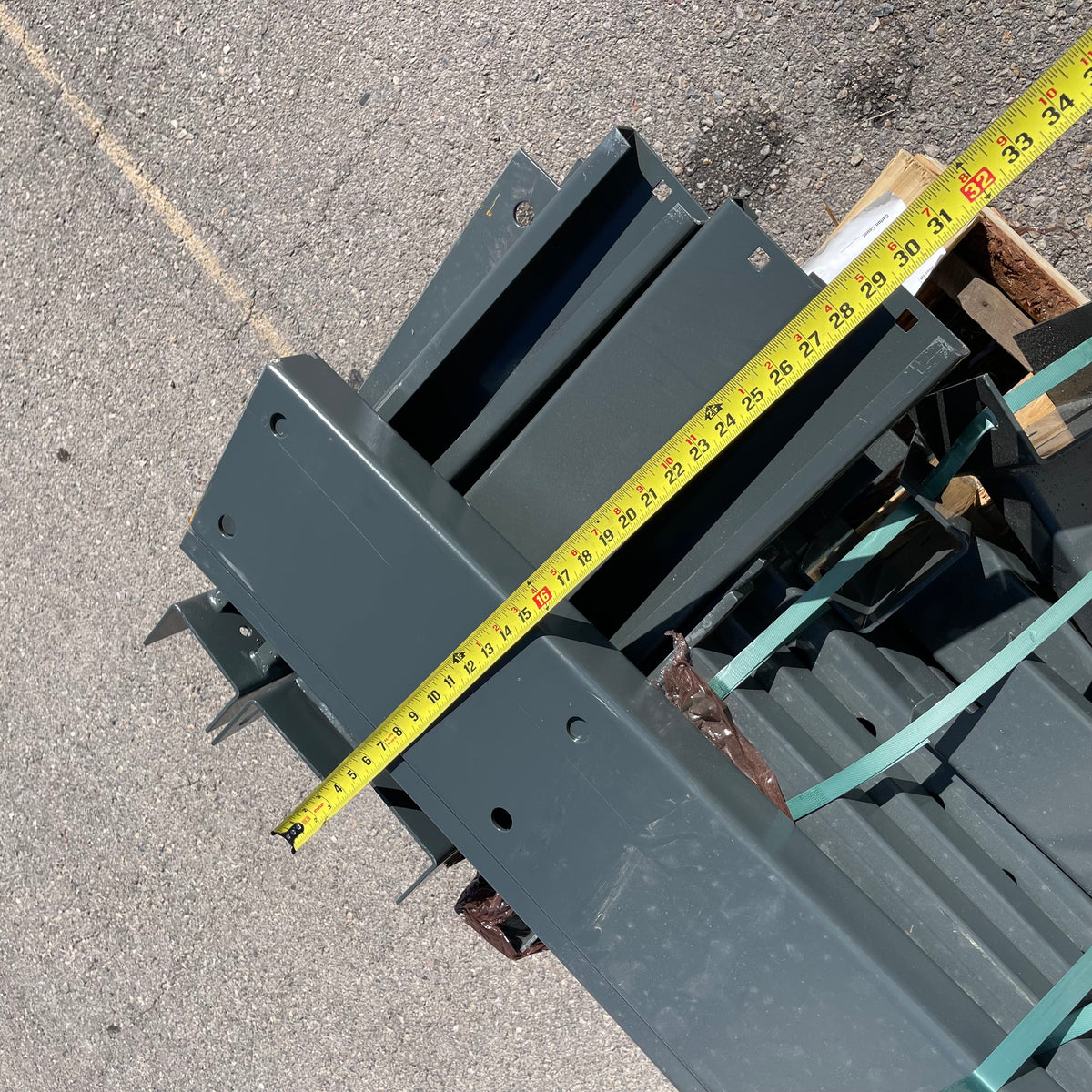 JARKE Cantilever Rack, Heavy-duty, Single-sided SC-8J-MCM