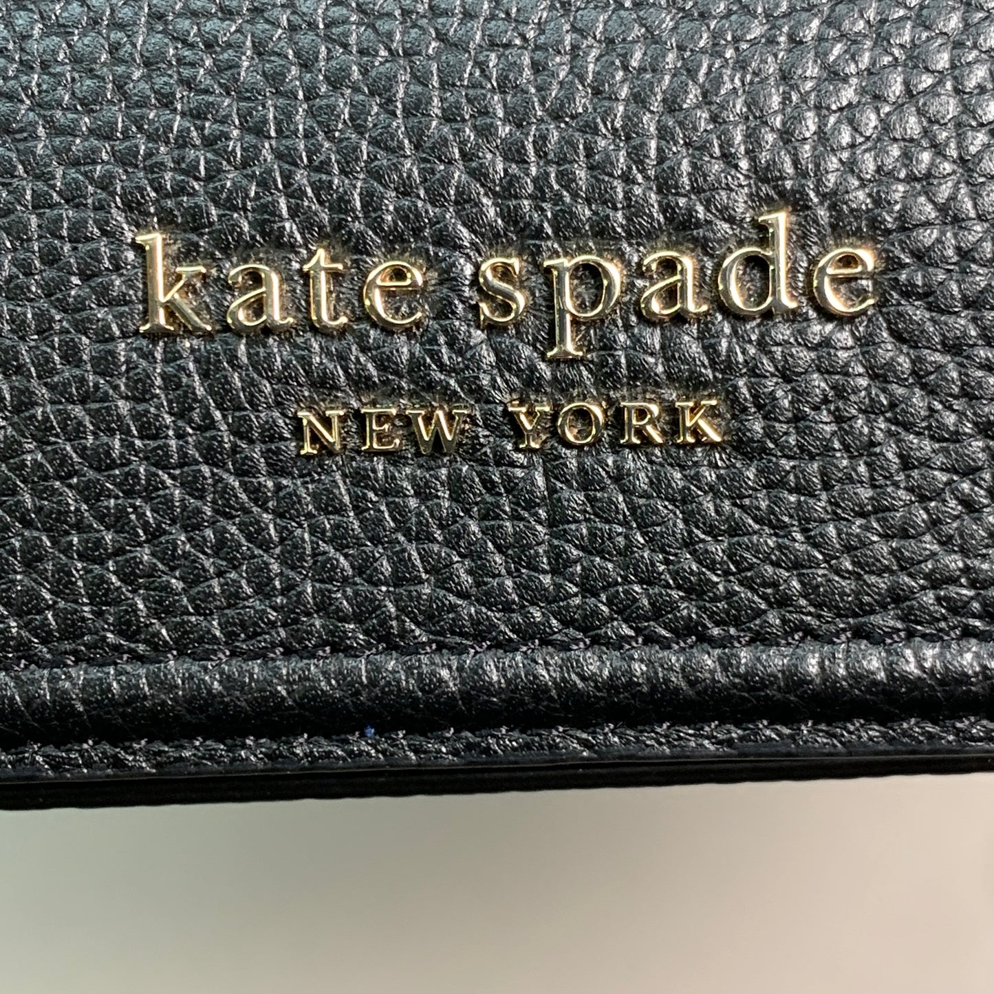 KATE SPADE Hudson Medium Convertible Crossbody Black Style No. K6576 (New)