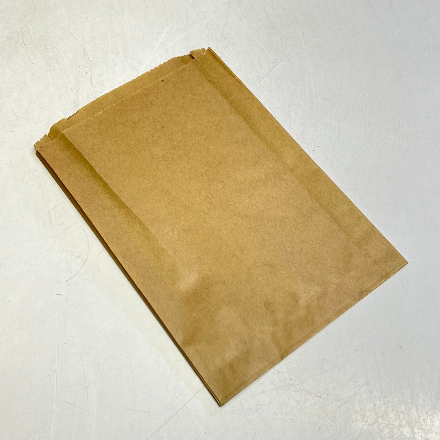 ZA@ COSTCO WHOLESALE FOOD COURT (1,100 PACK) Paper Food/snack Bags 10"x7" Brown (|Damaged Box)