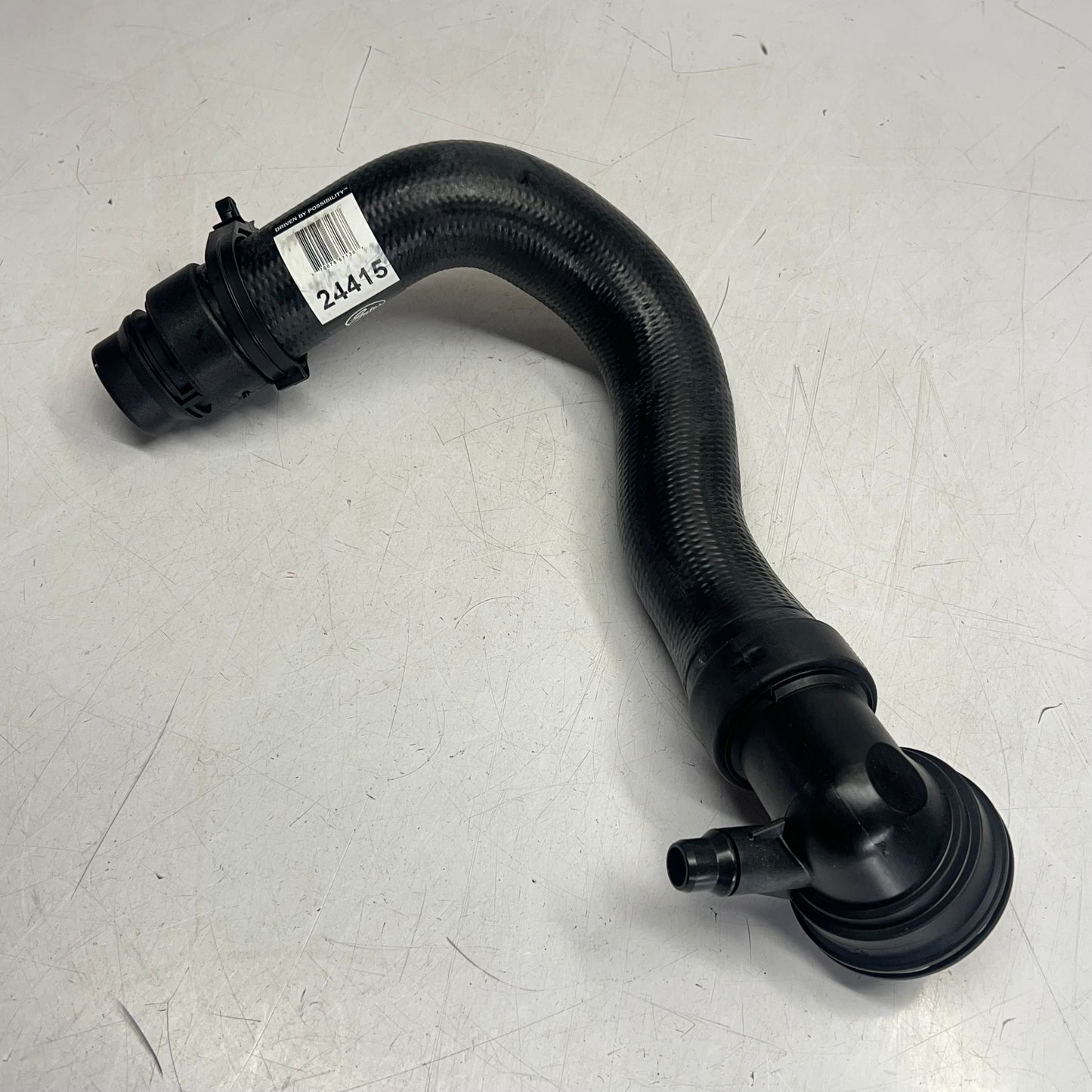 GATES Coolant Hose for Ford Super Duty Vehicles 25"L Black 24415