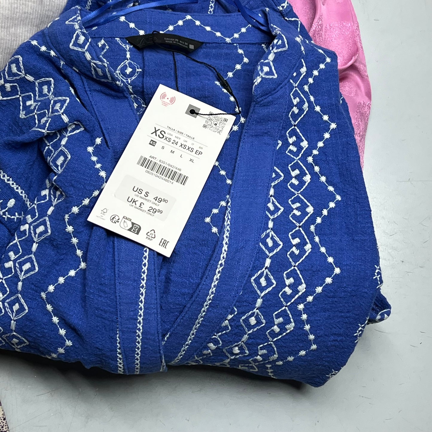 ZA@ ZARA Lot of Assorted Clothing Jacket/Coat, Bottoms & Blouses Women's Sz XS