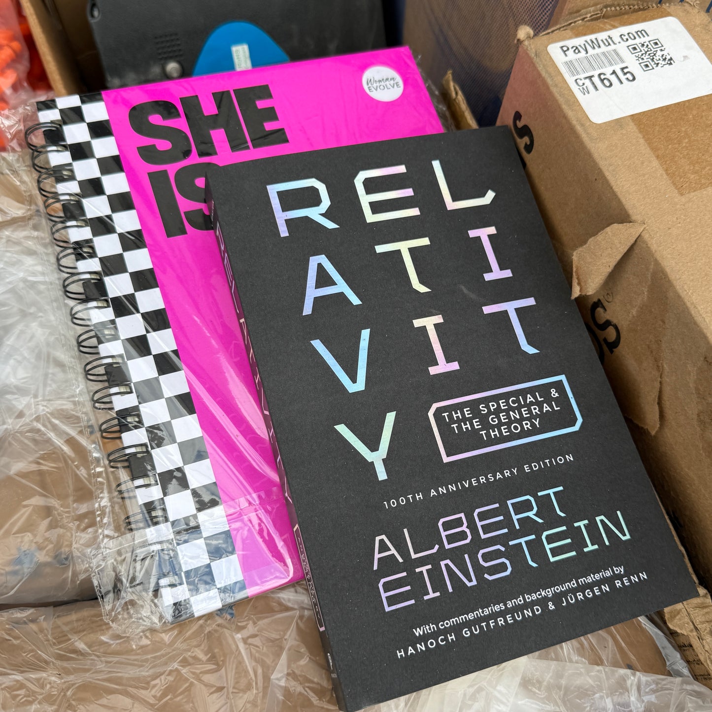 ZA@ Pallet of Rocks, Valves, Knives, Bags, Ketchup, Lids, cover plates, Wheel, Labels, & MORE!
