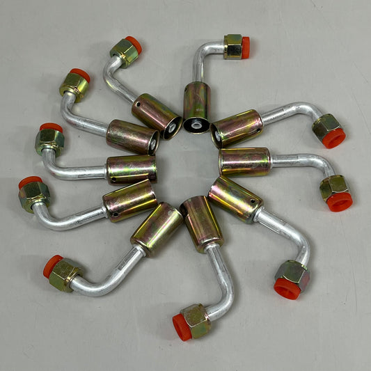 GLOBAL AIR (10 PACK!) Air Conditioning Wisepick  3 1/2" x 1" Silver FT-1109