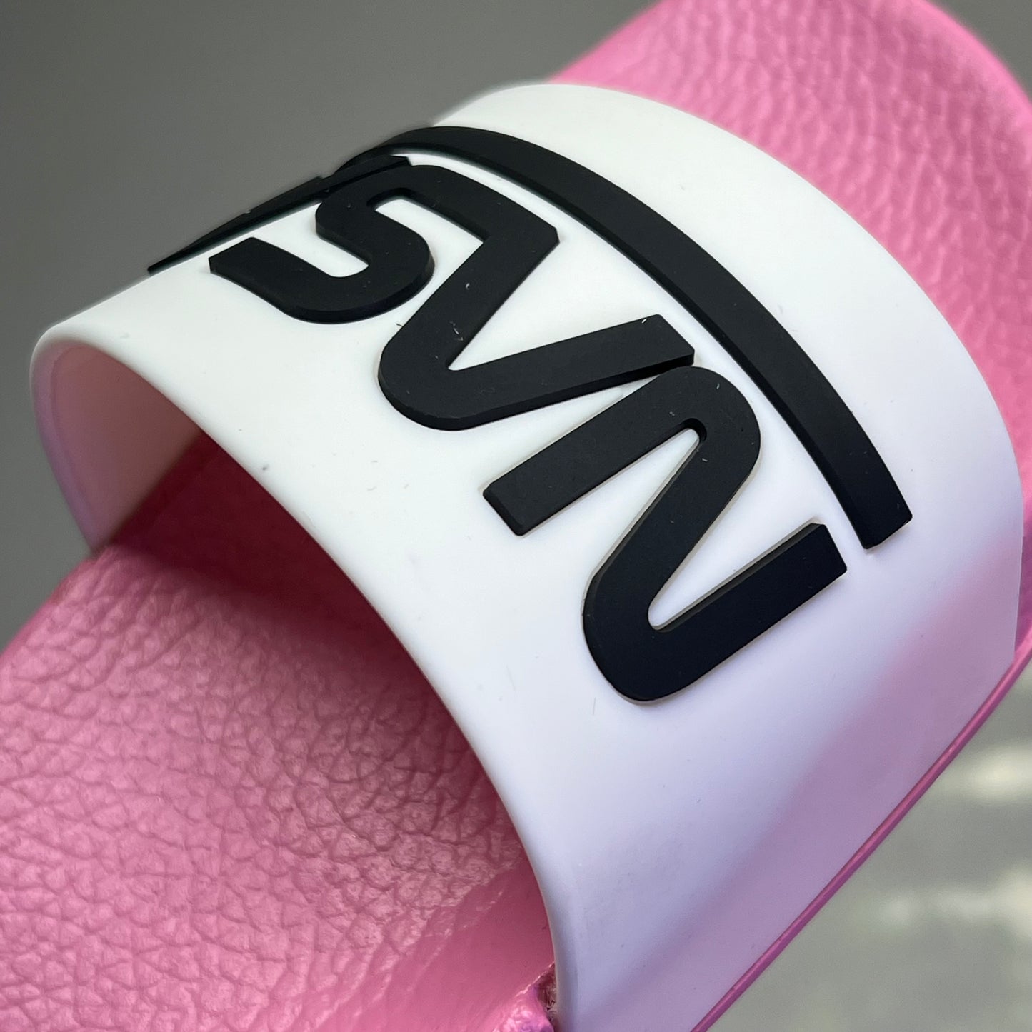 NASA Lightweight Slip-On Crater-G Sandal Slide Women's UK 3M US 5 Pink/White