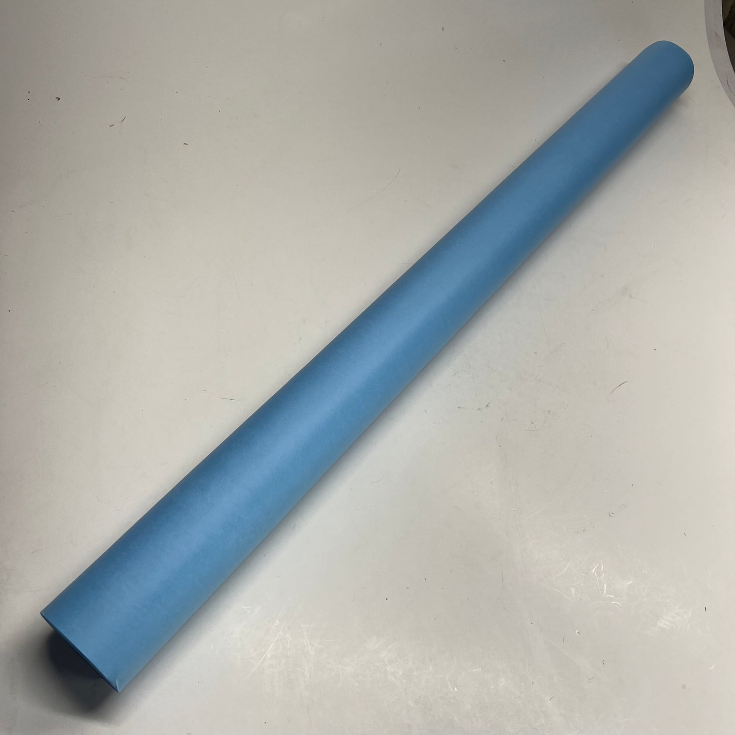 ART KRAFT Duo-finish Paper Rolls Heavy Weight  48"x200' Sky Blue P0067154