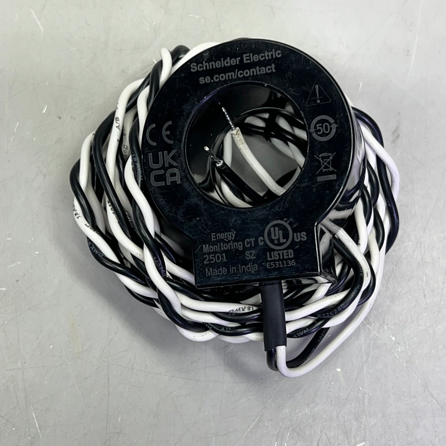 SCHNEIDER ELECTRIC HDPM Current Transducer 500A 50/60Hz METSEHDPM500A2T12