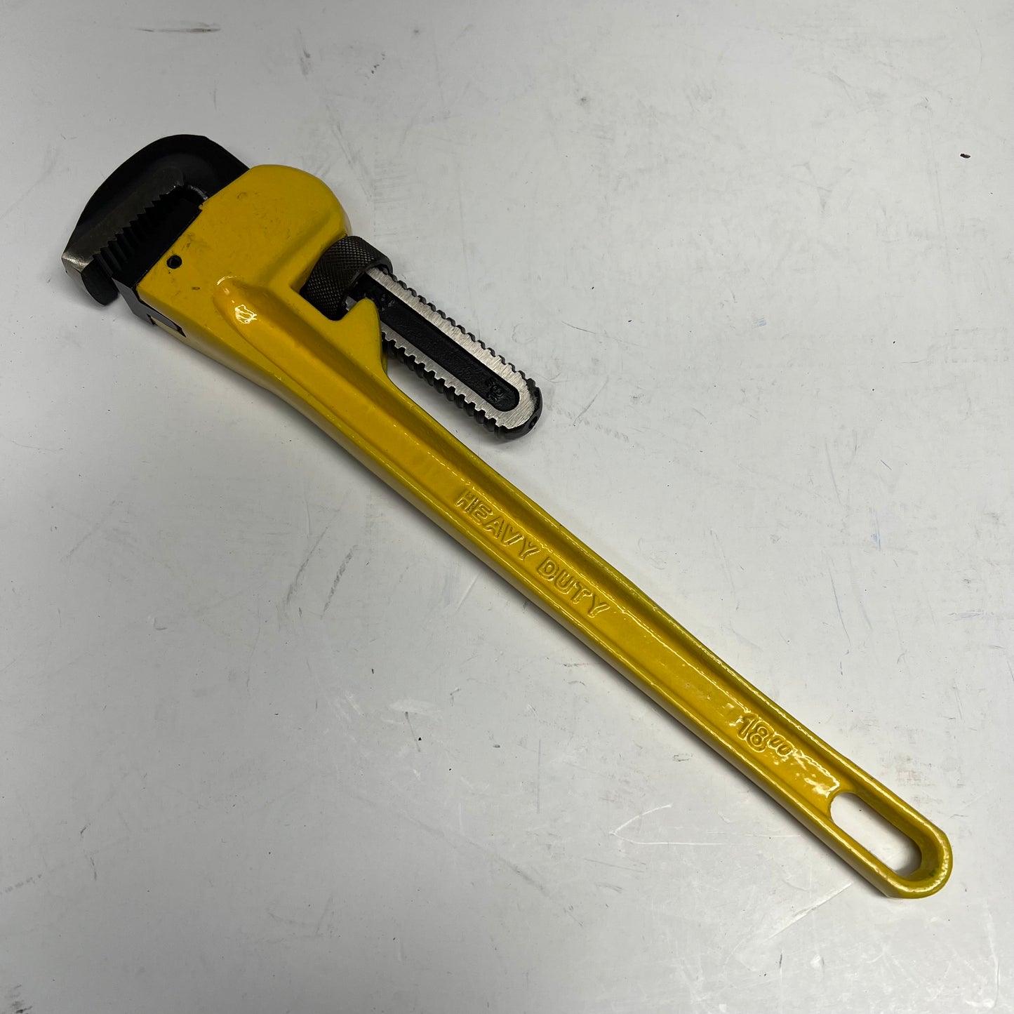 Professional Grade Plumbing Tool Sturdy Cast Iron Housing 18" Yellow 61255