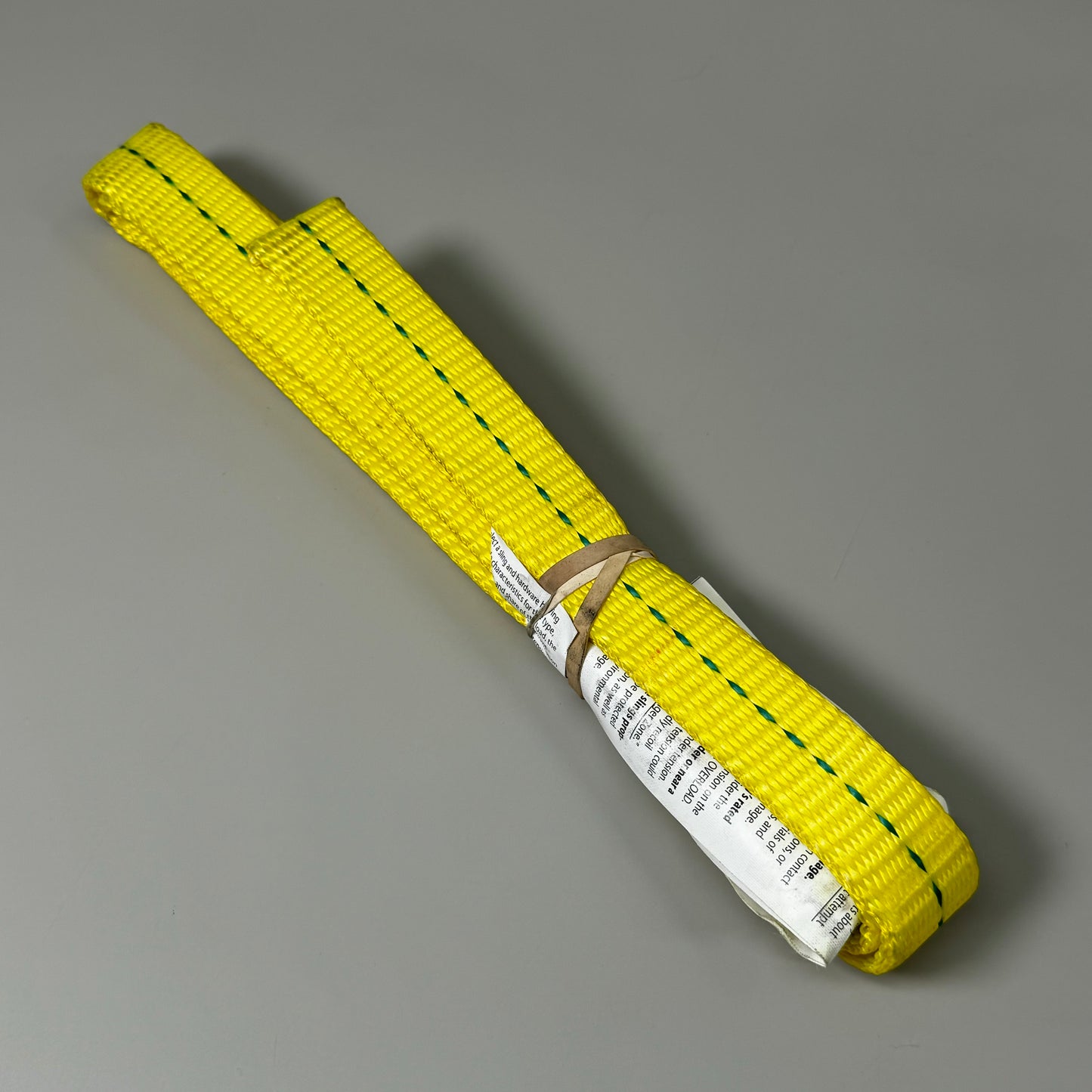 TUFFY PRODUCTS Endless Polyester Lifting Sling 1" Wide x 3' Long Yellow EN1-901P