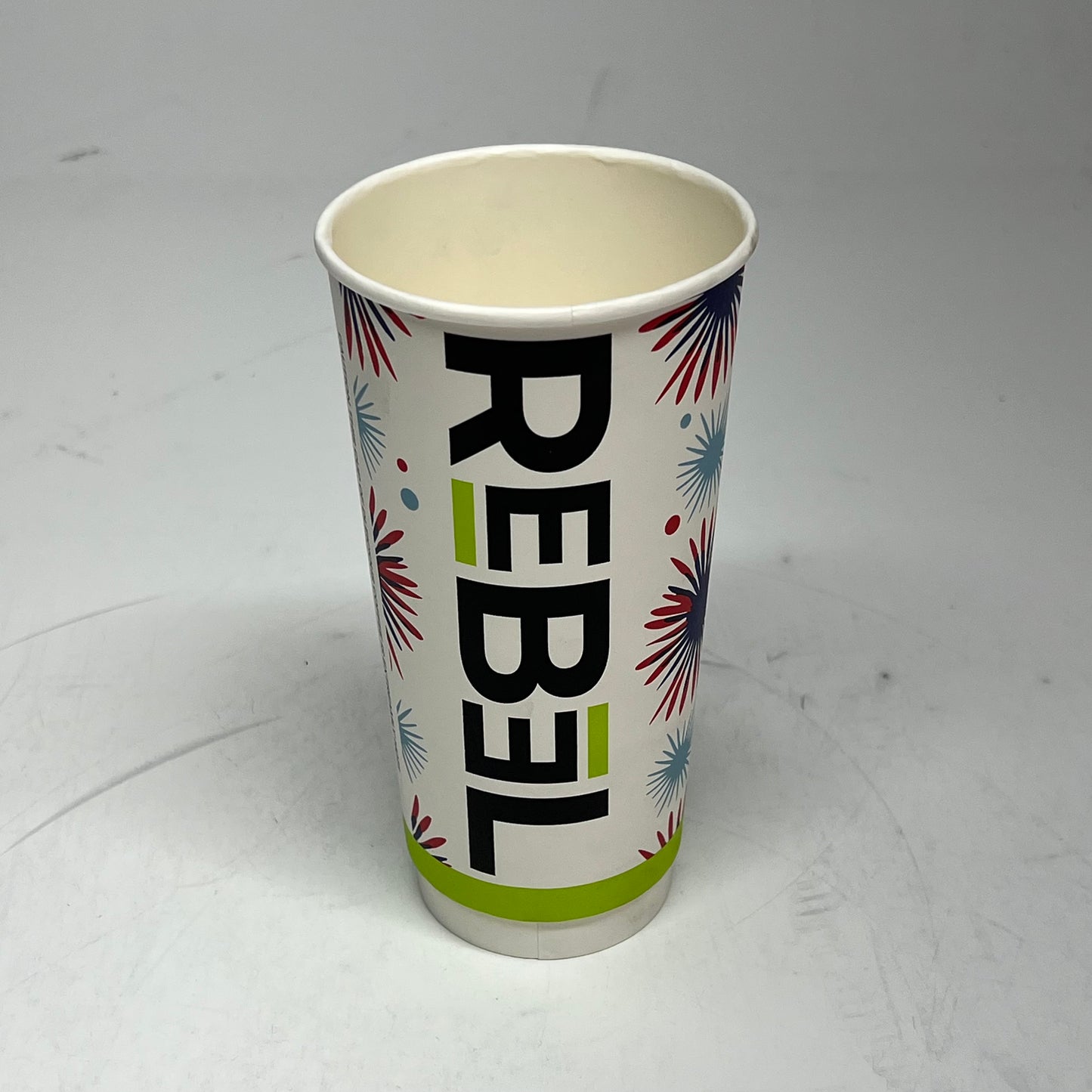 ZA@ SURGE SUPPLY CO  (500 PACK) Paper Usa 250 Anniversary 4th Of July Cups Medium | Red/White/Blue/Green HC-20S-DW-RBCL