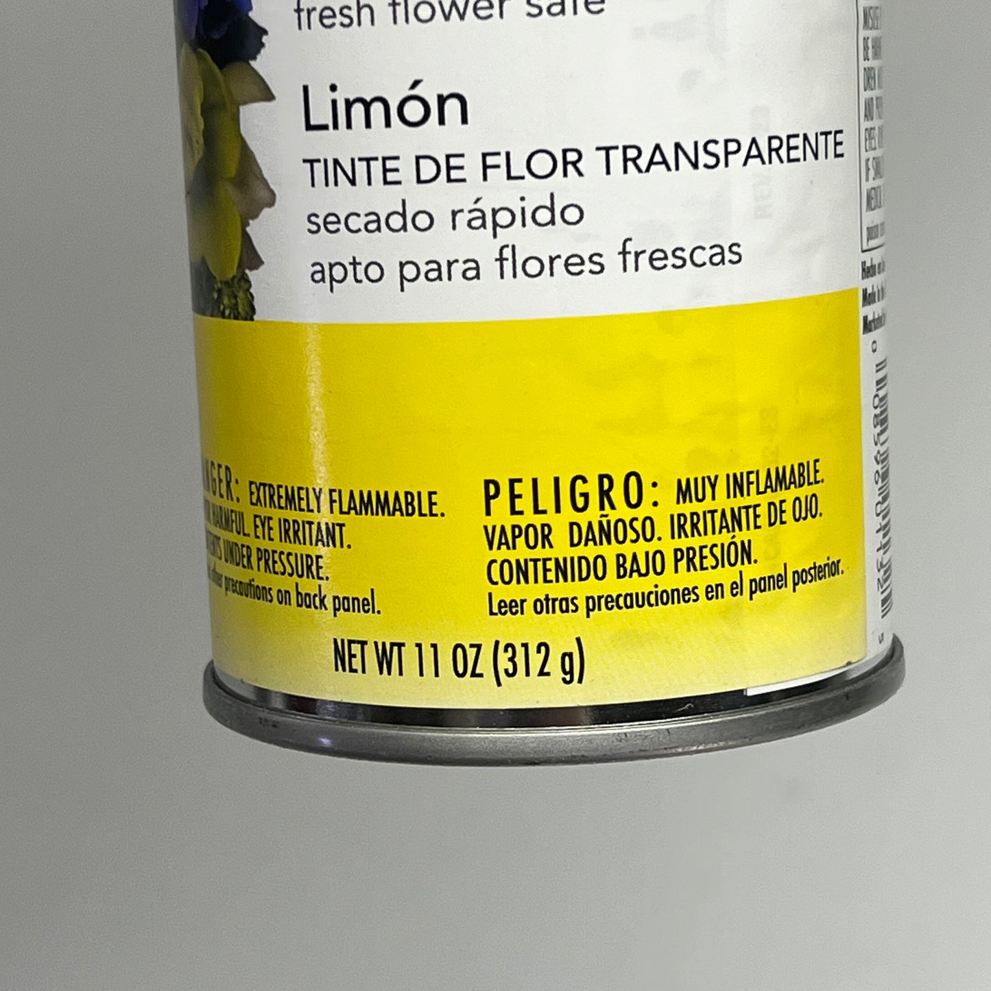 DESIGN MASTER (2 PACK) Just for Flowers Transparent Flower Dye 11oz Lemon 132