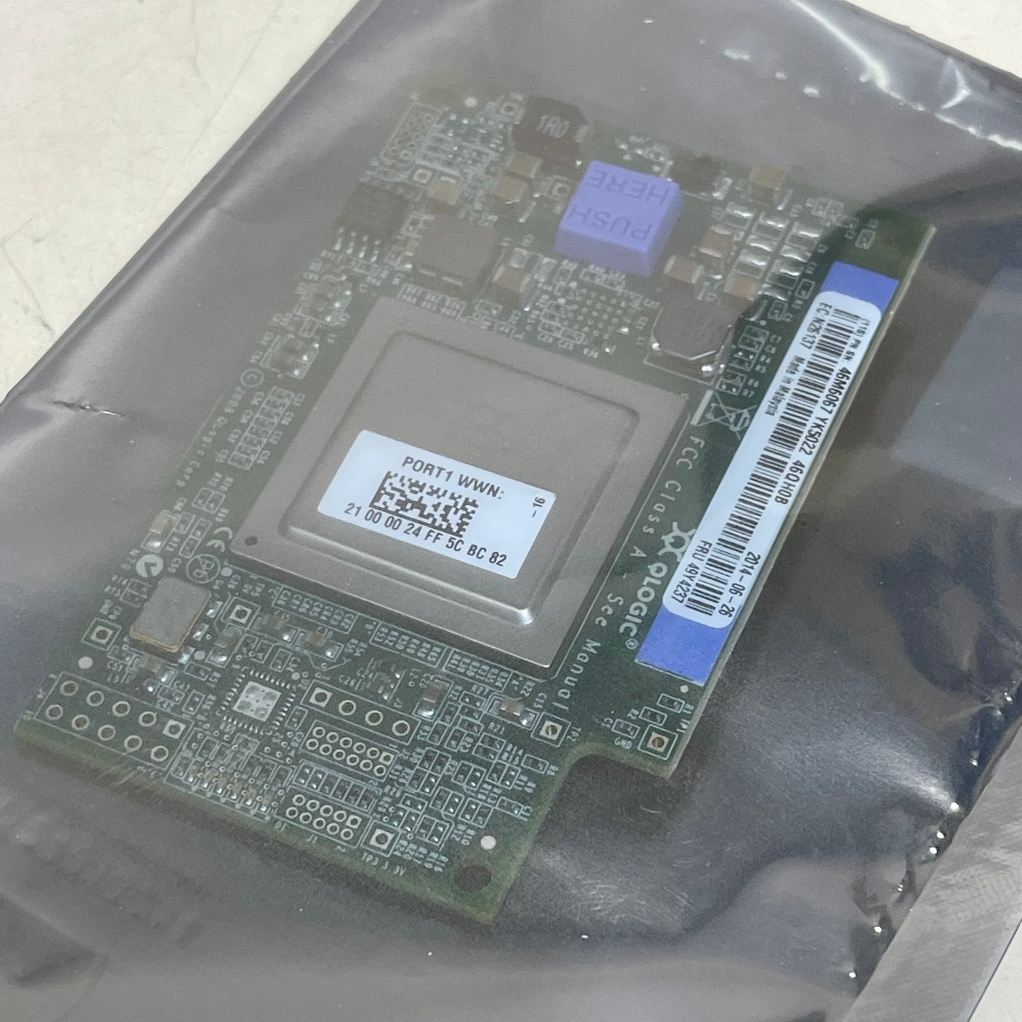 IBM QLogic 4GB Fiber Channel Expansion Card Dark Green QMI2572-IBM-SP