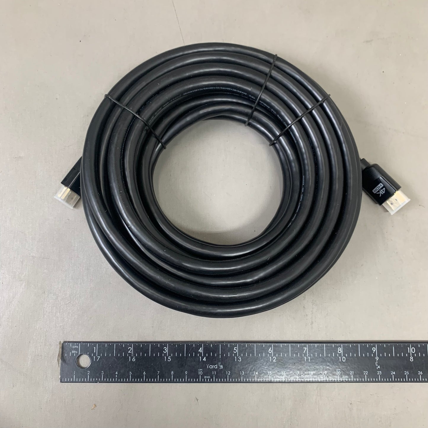 MONSTER Just Hook it Up 4K Ultra HD HDMI Cable W/ Ethernet 30ft Black JHIU0146