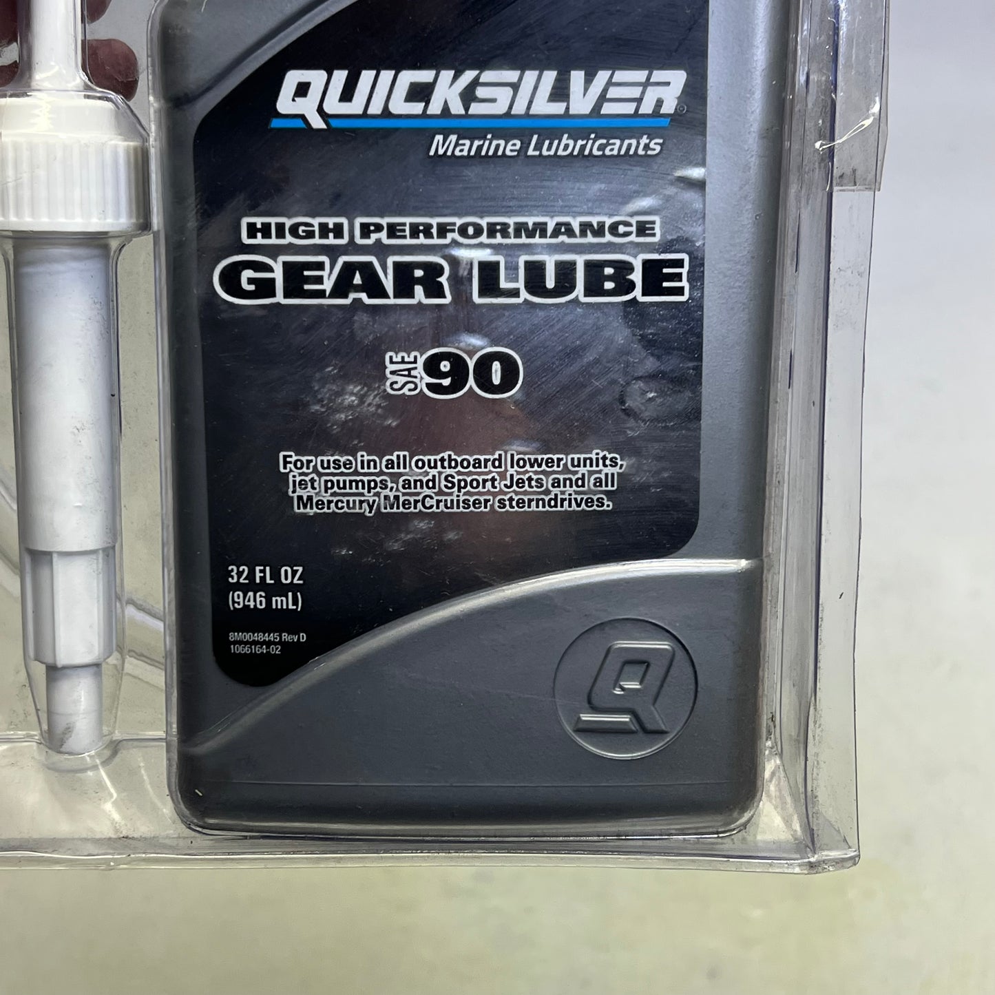 QUICKSILVER High Performance Gear Lube & Pump 32 fl oz 8M0222069