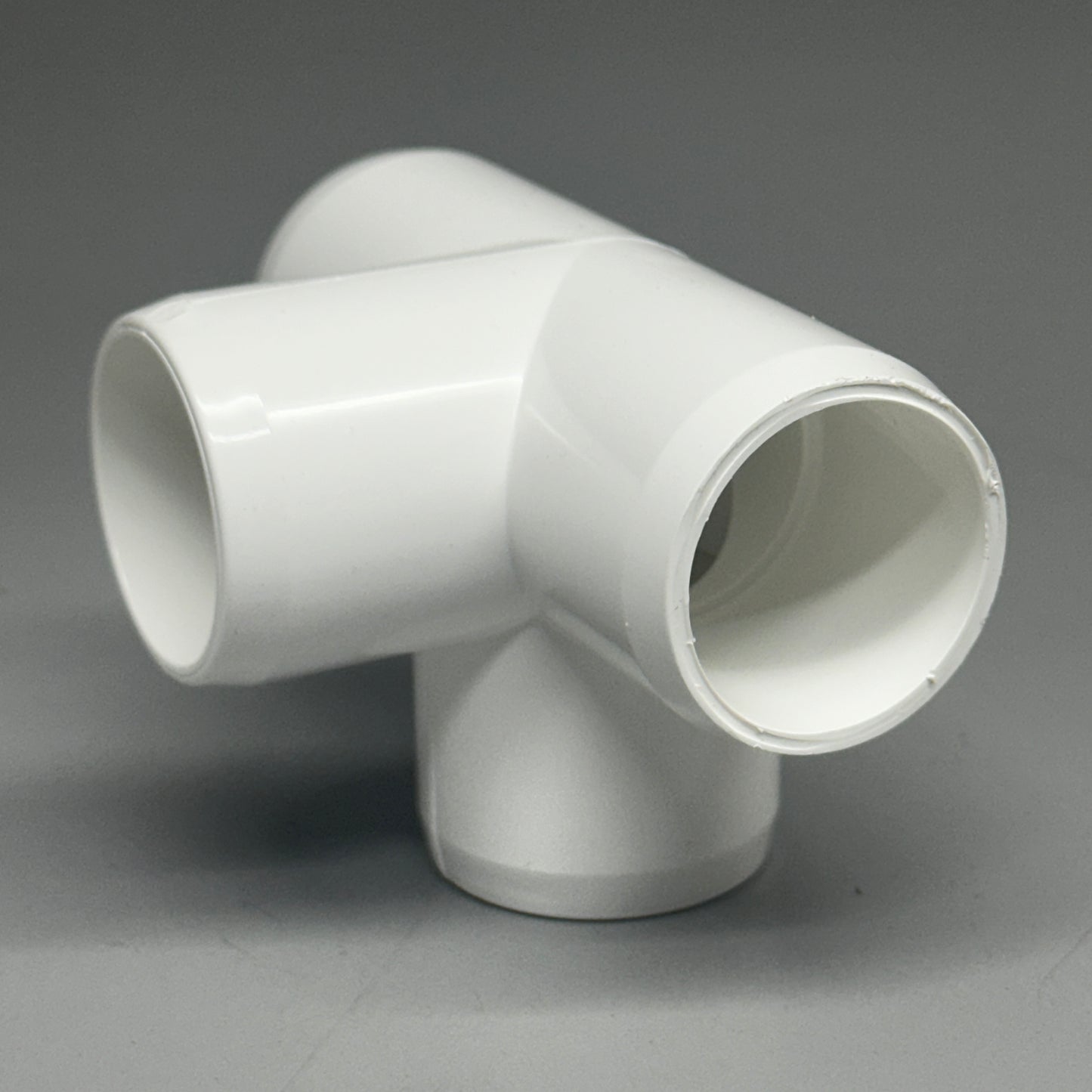 PVC PIPE (8 Pack) 3/4" 4-Way Elbow & 4" Straight Pipe PVC Fitting in White