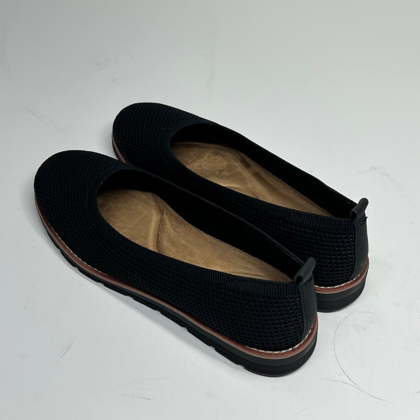 EASY SPIRIT Kellina Slip-on Flats Ultra Lightweight Women's Sz 9.5M Black (As-Is)