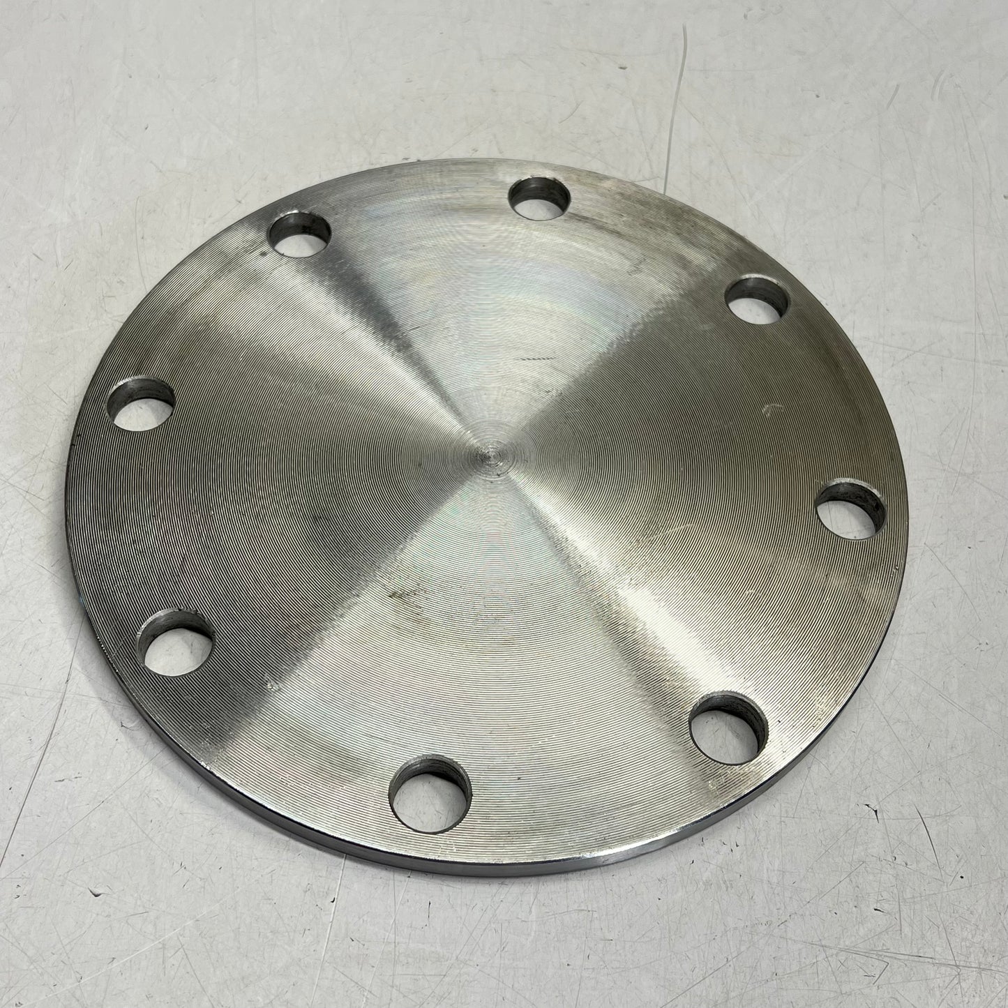 Blind Flange Carbon Steel  1/2" 6 Bolt Pattern IC FL 1/2-PL-B-6 CS 6351