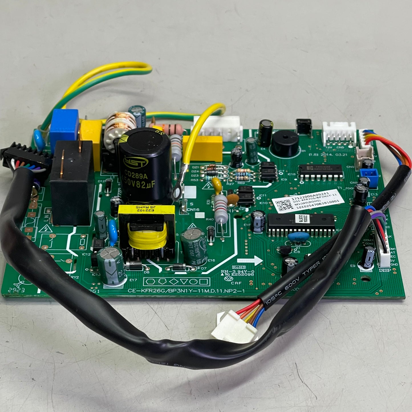 MIDEA Main Control Board Assembly, Genuine OEM Part 6" x 4.75" 17122000A09243